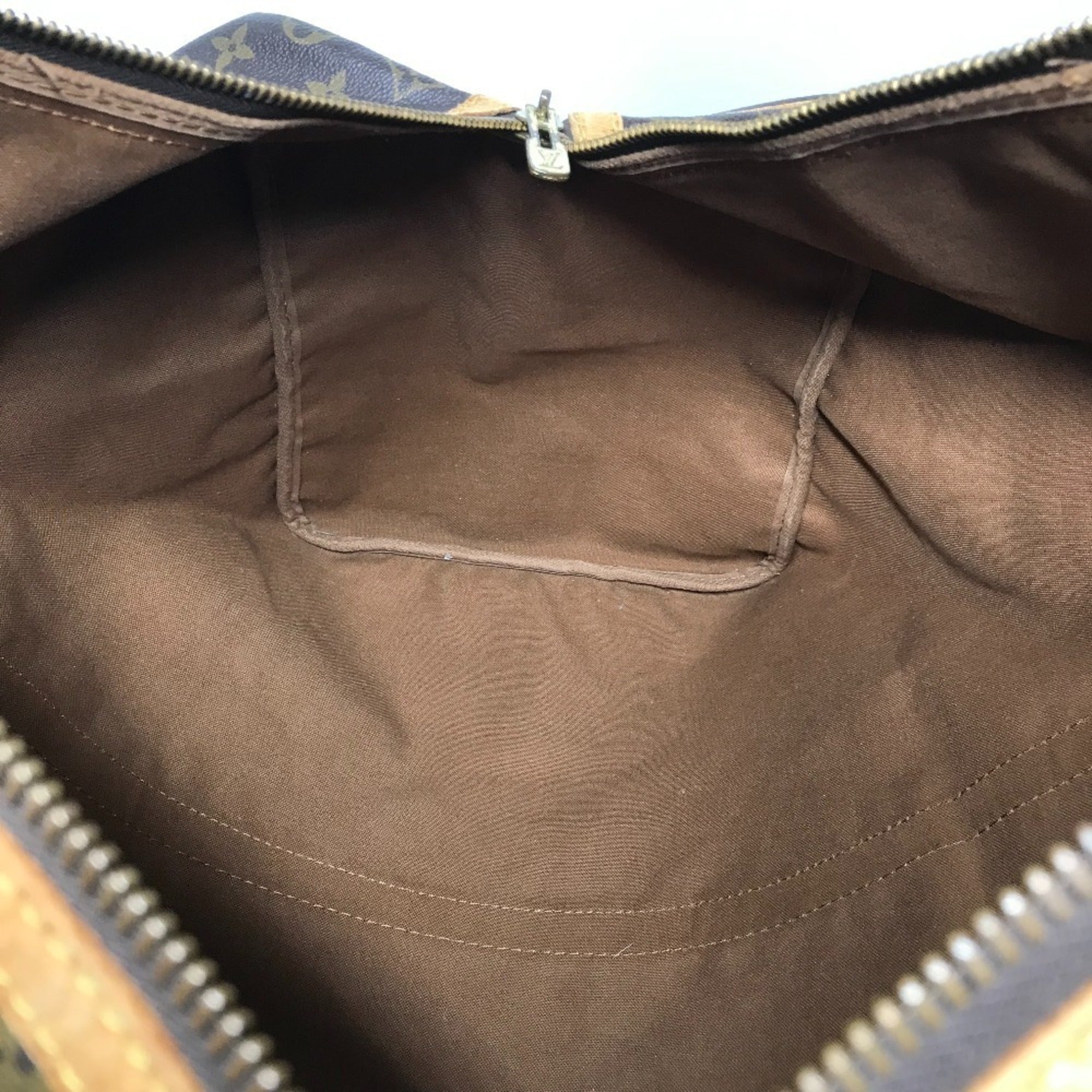Louis Vuitton Brown Monogram Canvas Boston Bag Handbag (Pre-Owned)