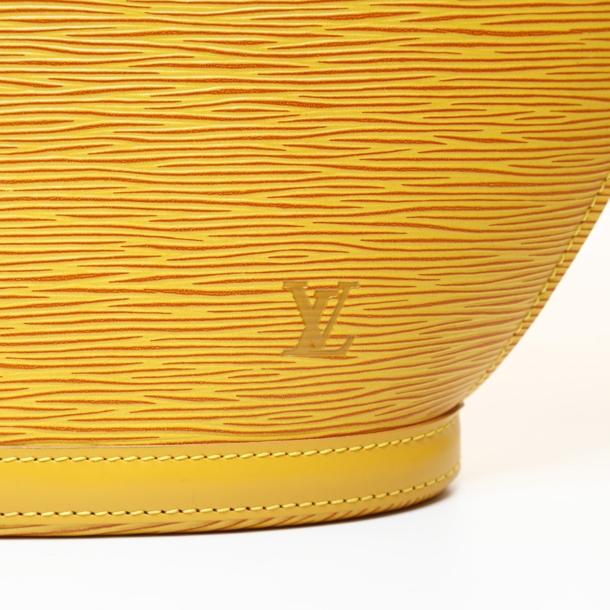 Louis Vuitton Epi Yellow Epi Leather Handbag (Pre-Owned)