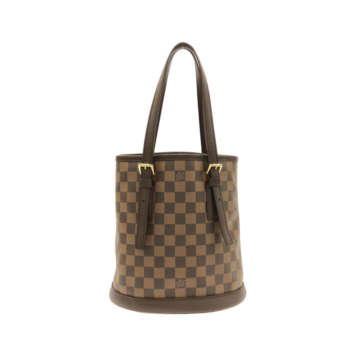 Louis Vuitton Brown Coated Canvas Shoulder Bag (Pre-Owned)