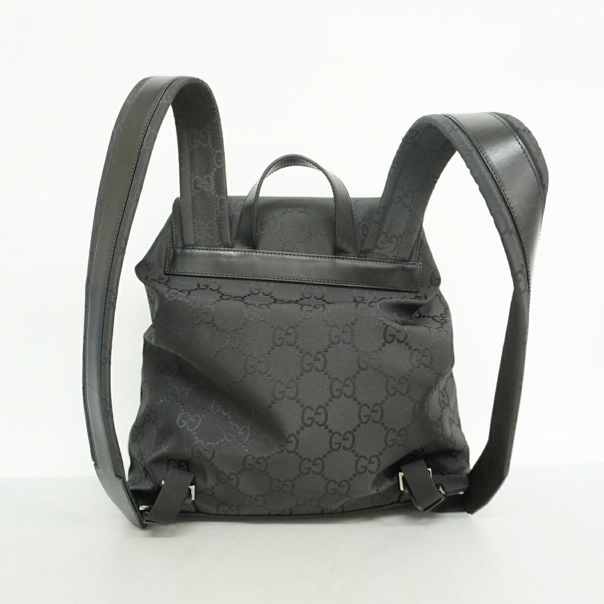 Gucci Black Nylon Backpack (Pre-Owned)