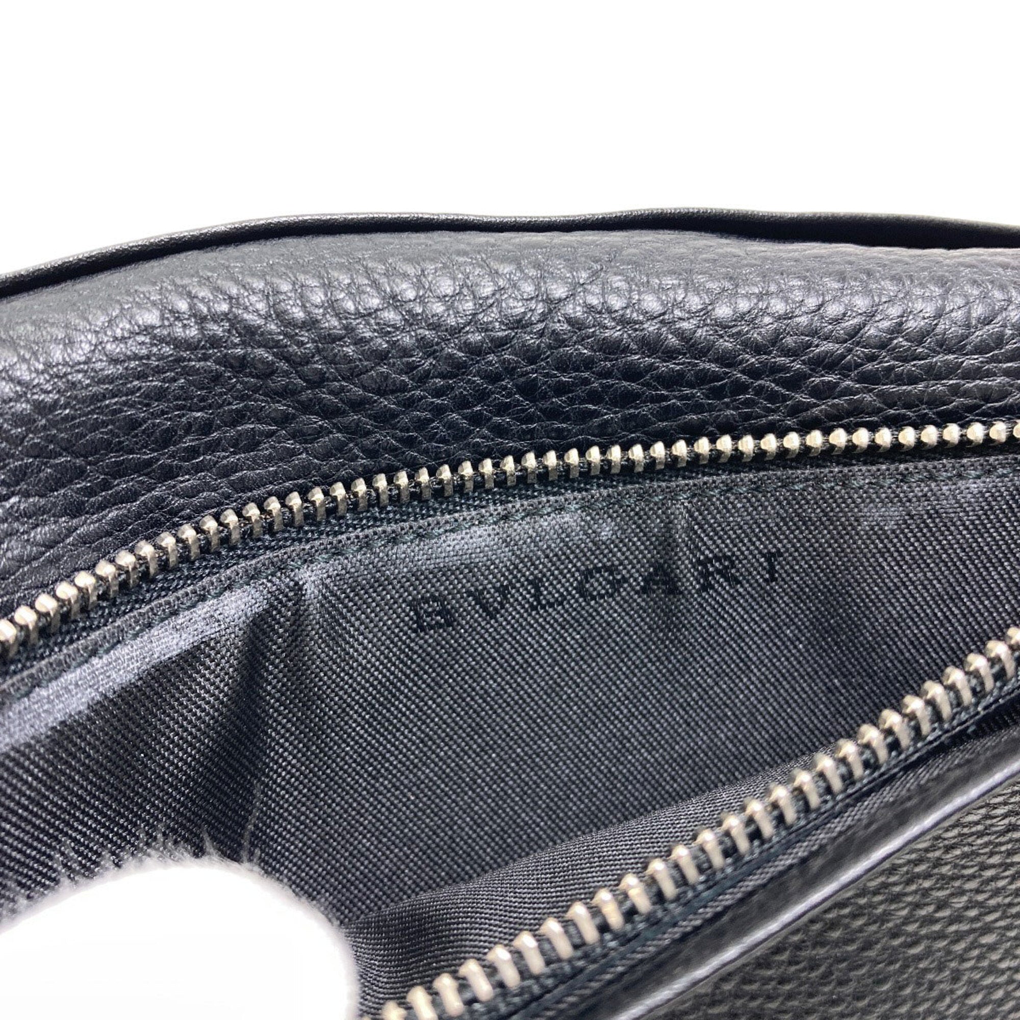 Bvlgari Black Leather Long Wallet (Bi-Fold) (Pre-Owned)