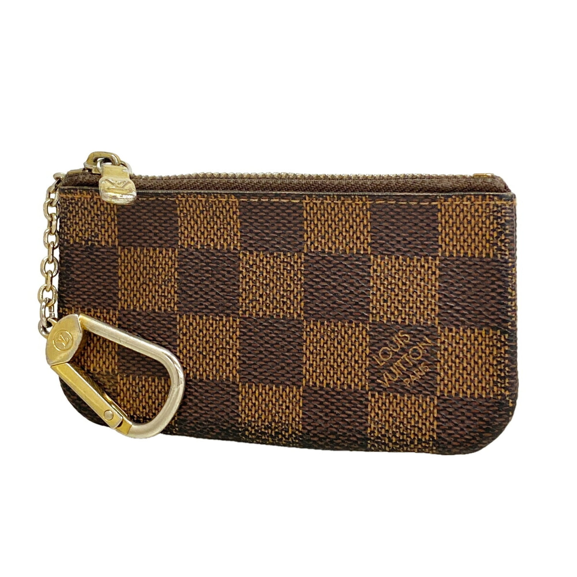 Louis Vuitton Ebene Coin Purse/Coin Case (Pre-Owned)