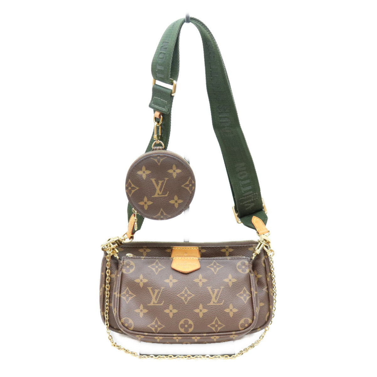 Louis Vuitton Brown Monogram Shoulder Bag (Pre-Owned)
