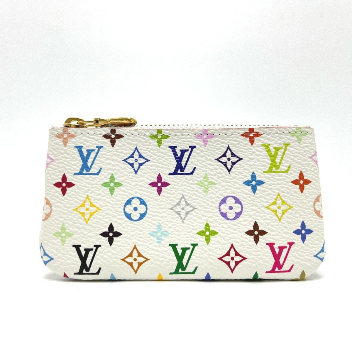 Louis Vuitton Blanc Monogram Multicolore Coin Purse/Coin Case (Pre-Owned)