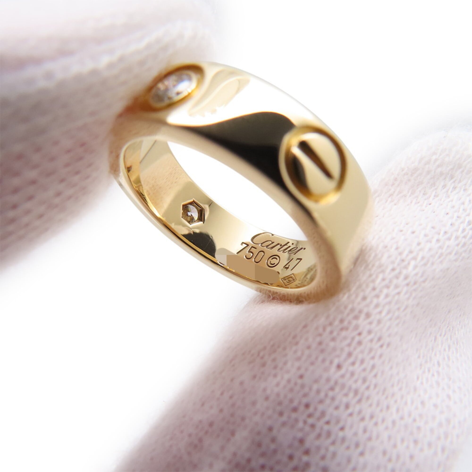 Cartier Yellow Gold (18K) Band Ring (Pre-Owned)