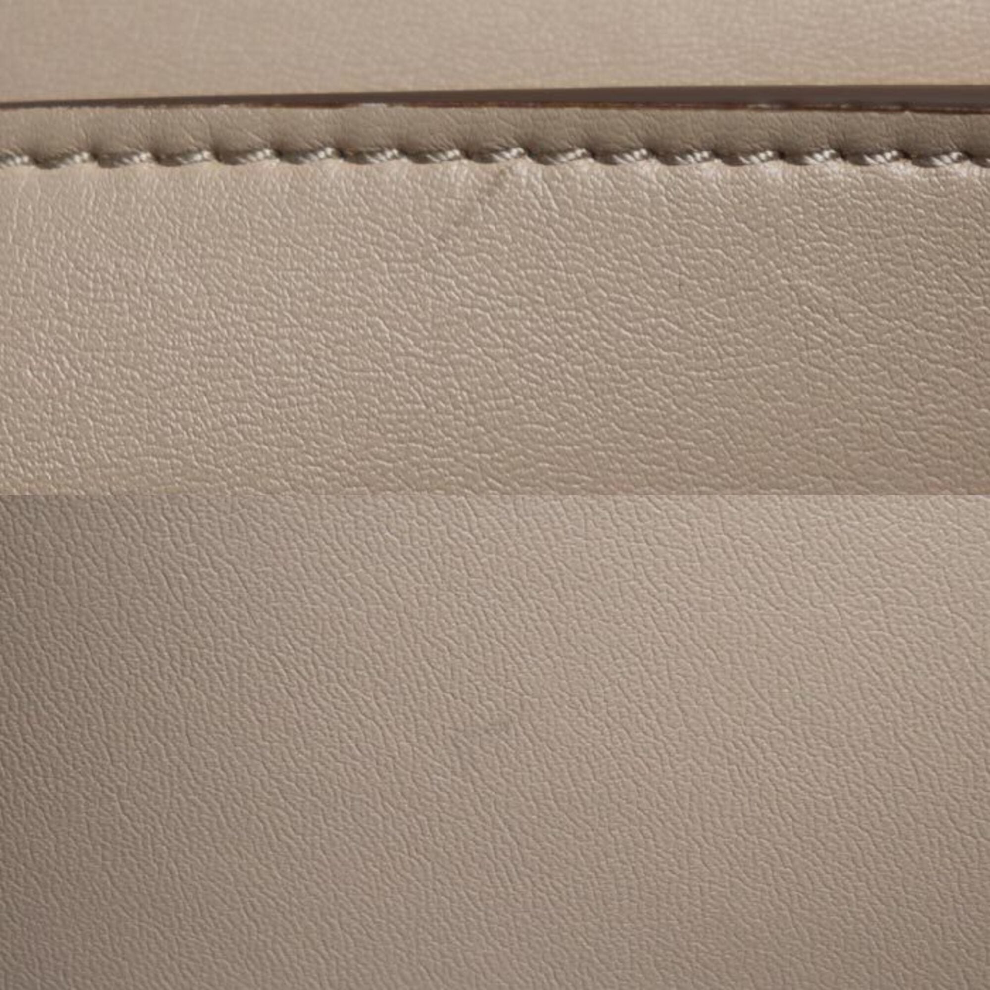 Stella Mccartney Pink Beige Faux Leather Shoulder Bag (Pre-Owned)
