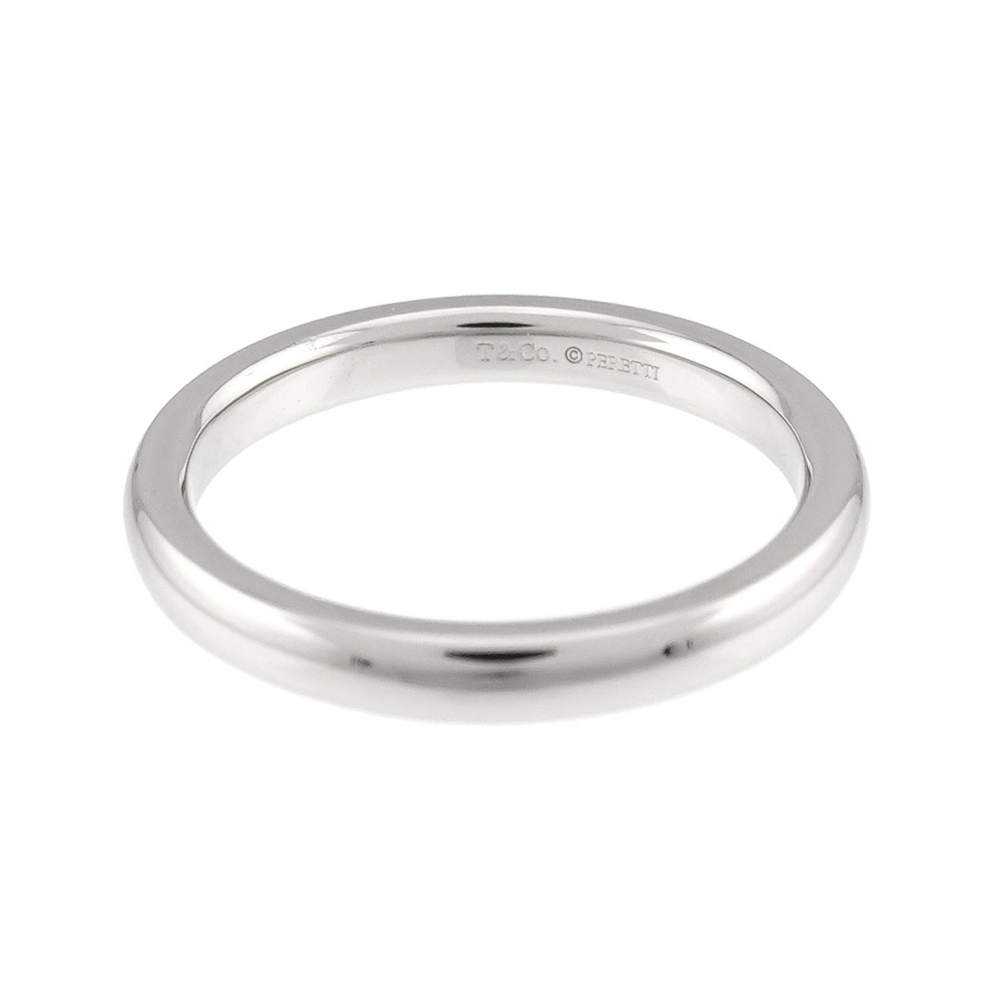 Tiffany Platinum 950 Band Ring (Pre-Owned)