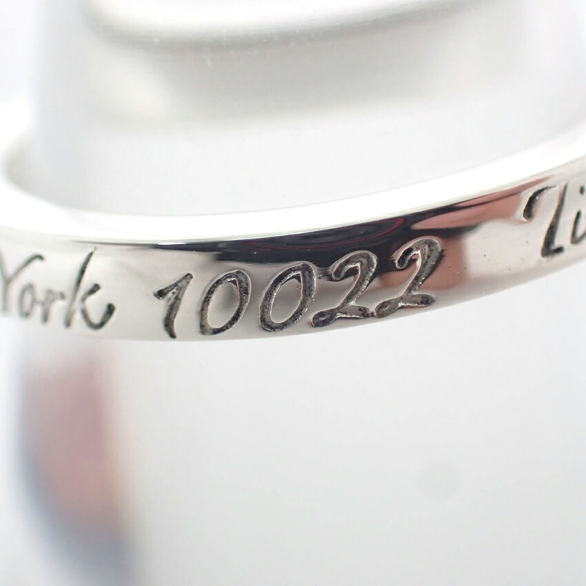 Tiffany Sterling Silver 925 Band Ring (Pre-Owned)