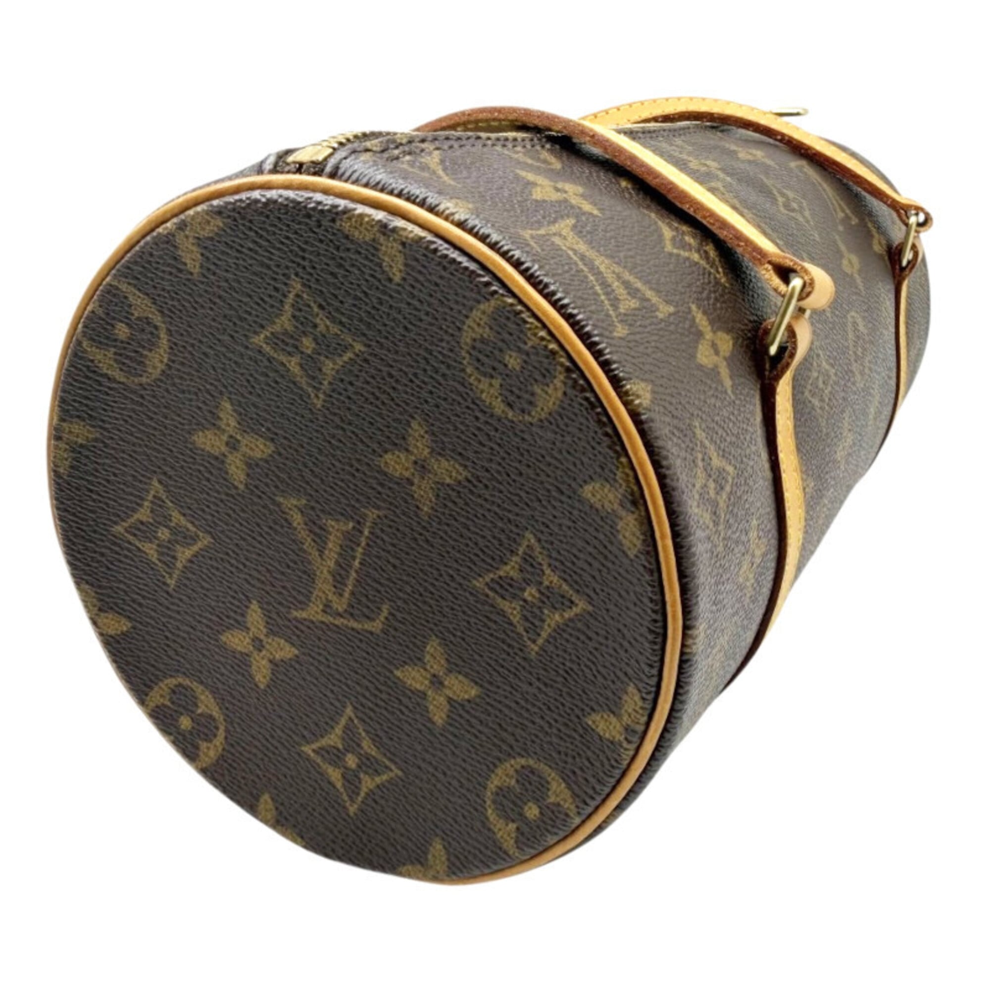 Louis Vuitton Brown Monogram Boston Bag Handbag (Pre-Owned)