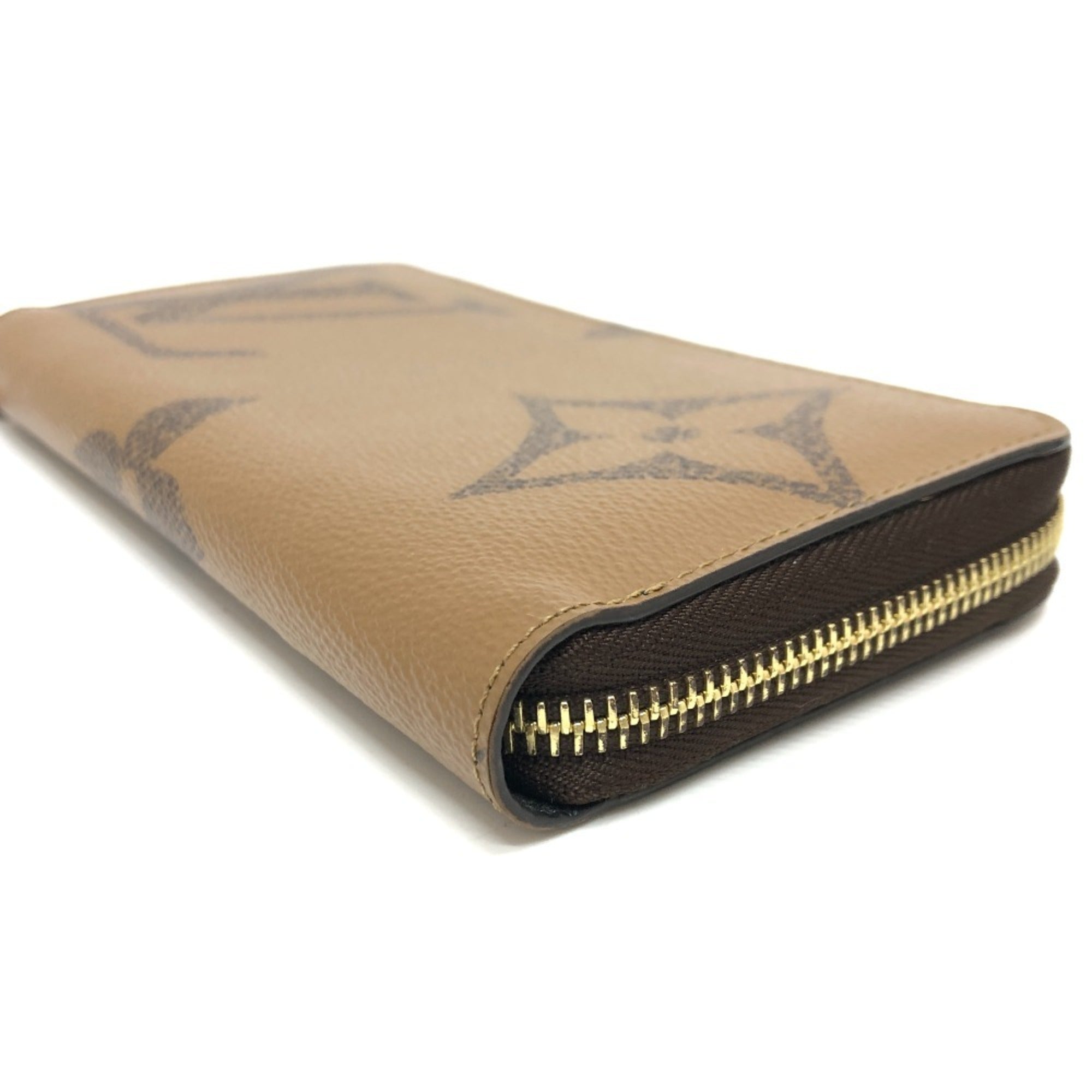 Louis Vuitton Monogram Reverse Brown Monogram Reverse Long Wallet (Bi-Fold) (Pre-Owned)