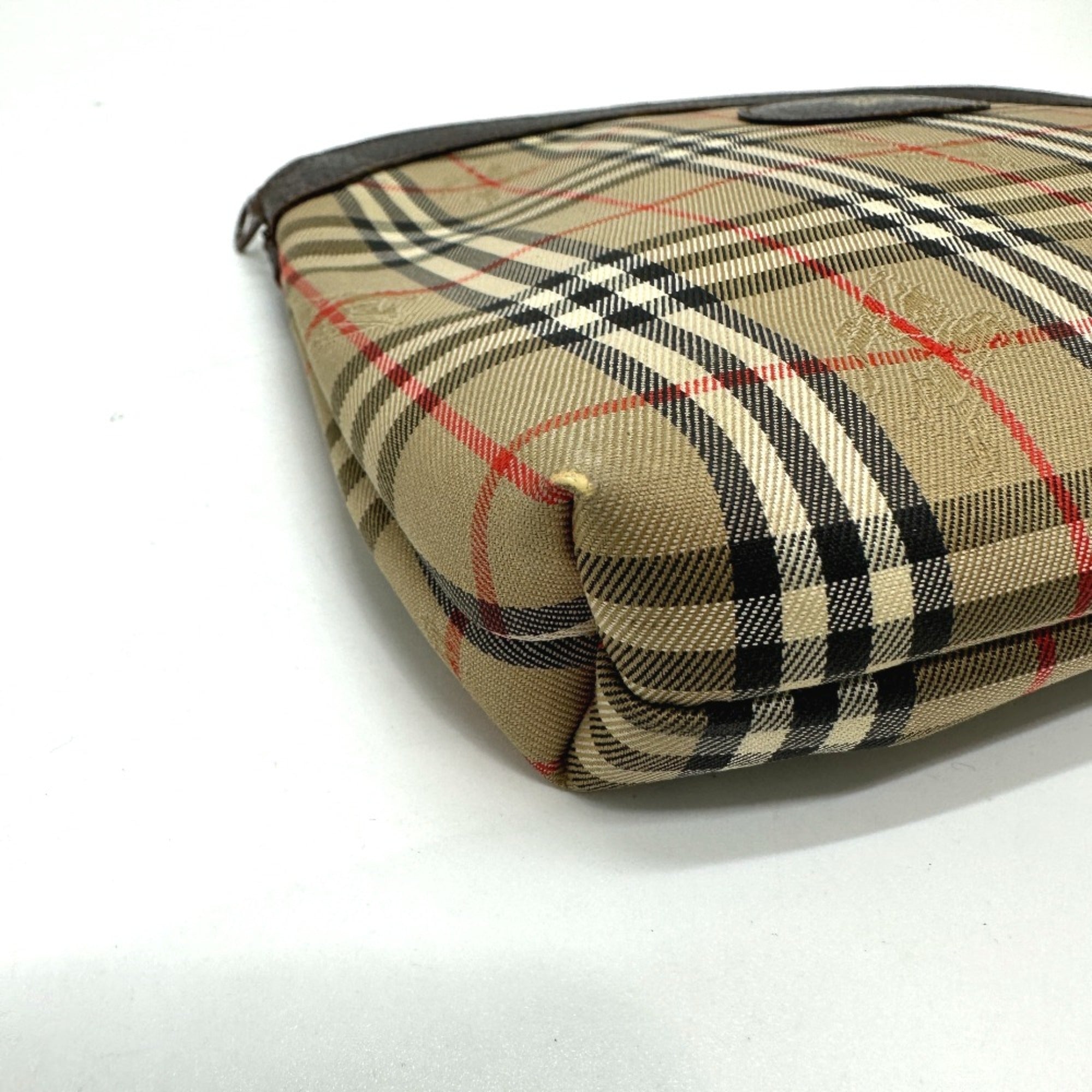 Burberry Beige Other Pouch (Pre-Owned)