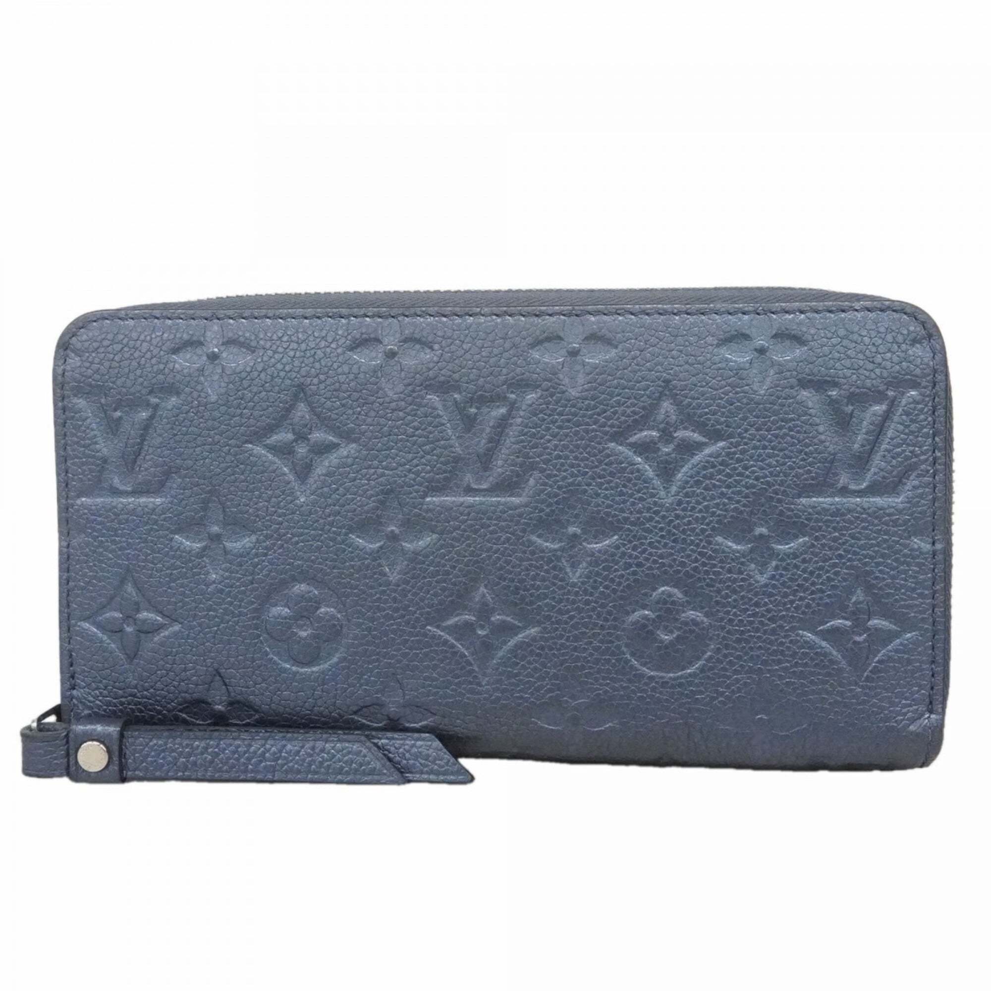 Louis Vuitton Metallic Blue Long Wallet (Bi-Fold) (Pre-Owned)