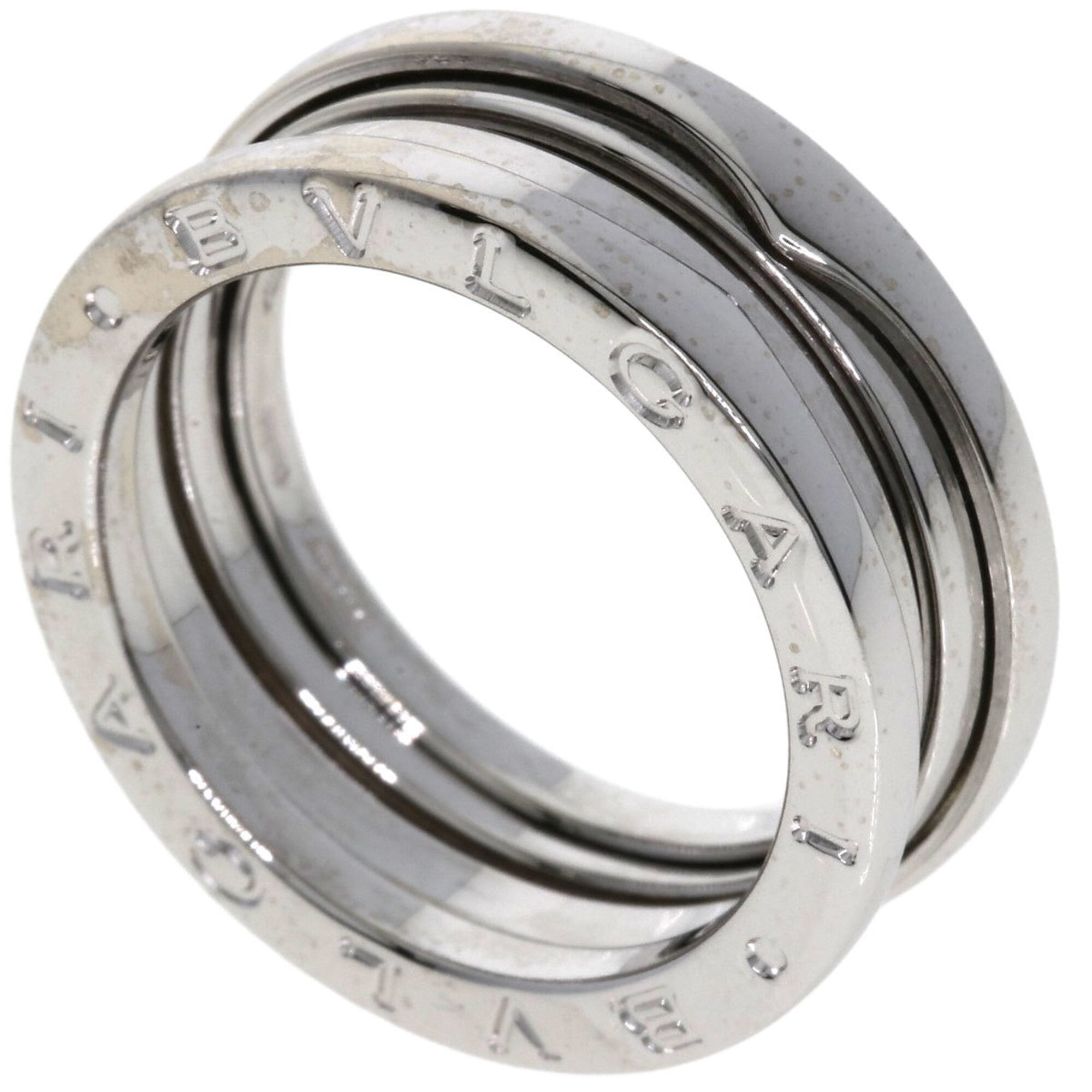 Bvlgari White Gold White Gold (18K) Band Ring (Pre-Owned)