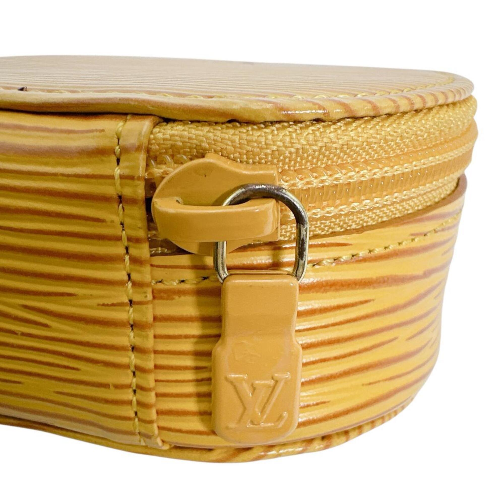 Louis Vuitton Yellow Epi Leather Pouch (Pre-Owned)