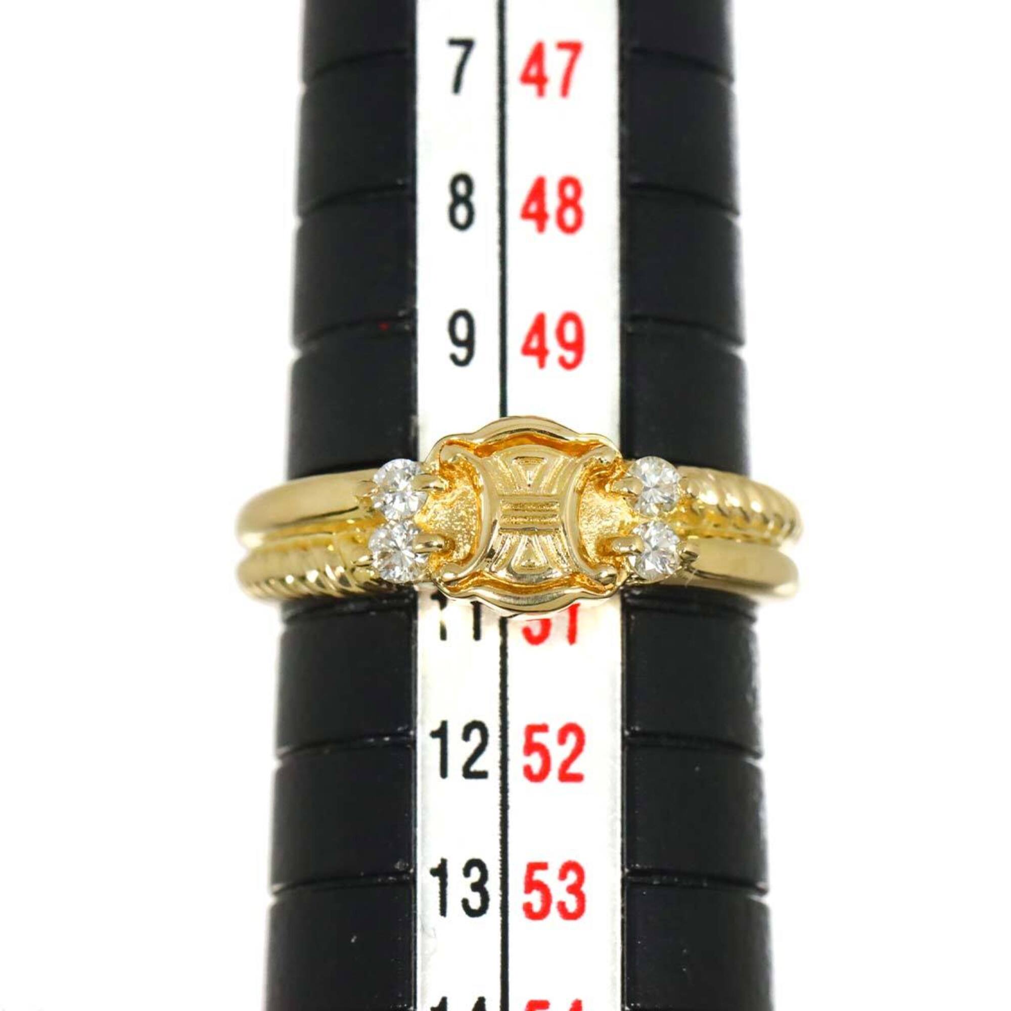 Celine Yellow Gold (18K) Band Ring (Pre-Owned)