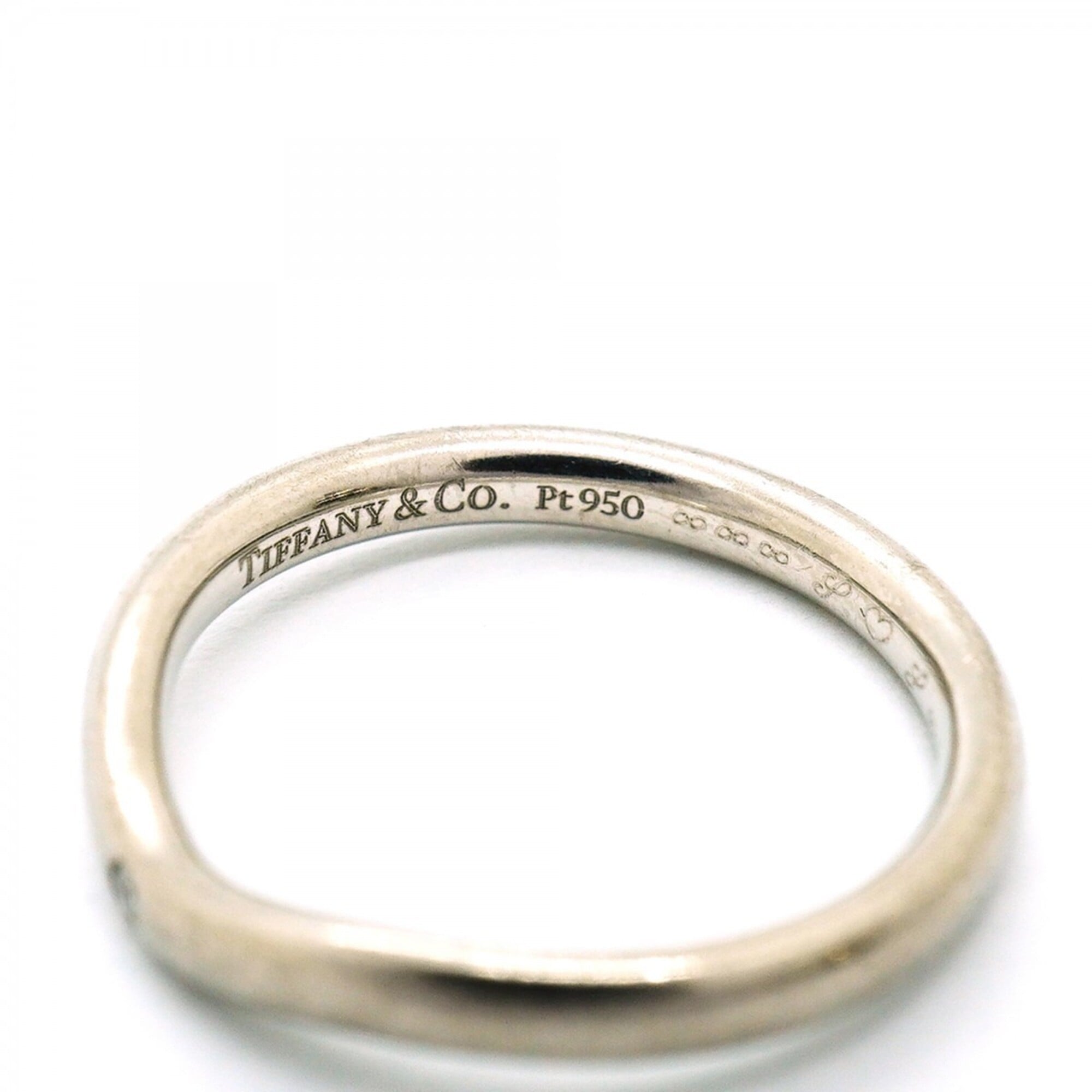 Tiffany Platinum 950 Band Ring (Pre-Owned)