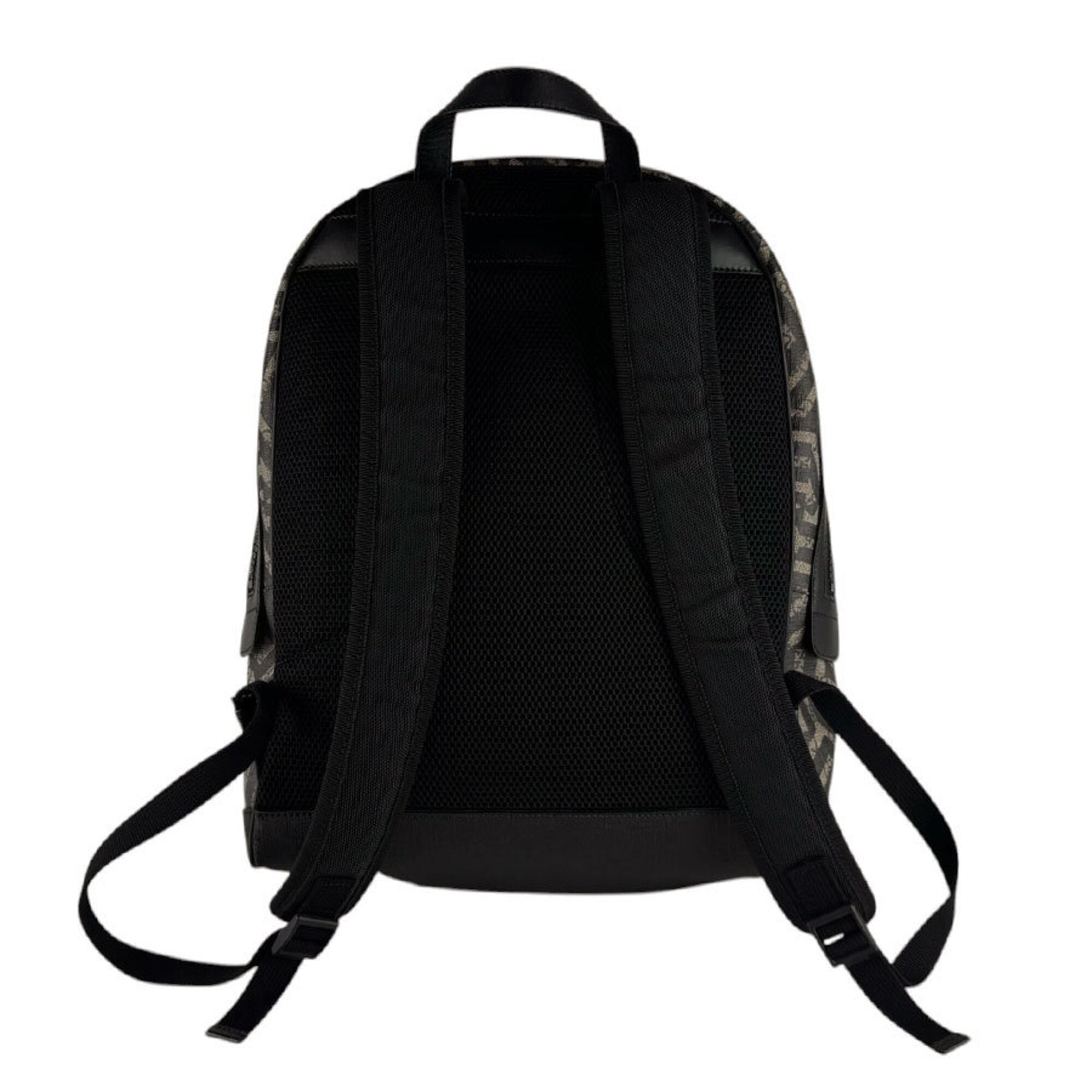 Gucci Black Brown Gg Supreme Backpack (Pre-Owned)
