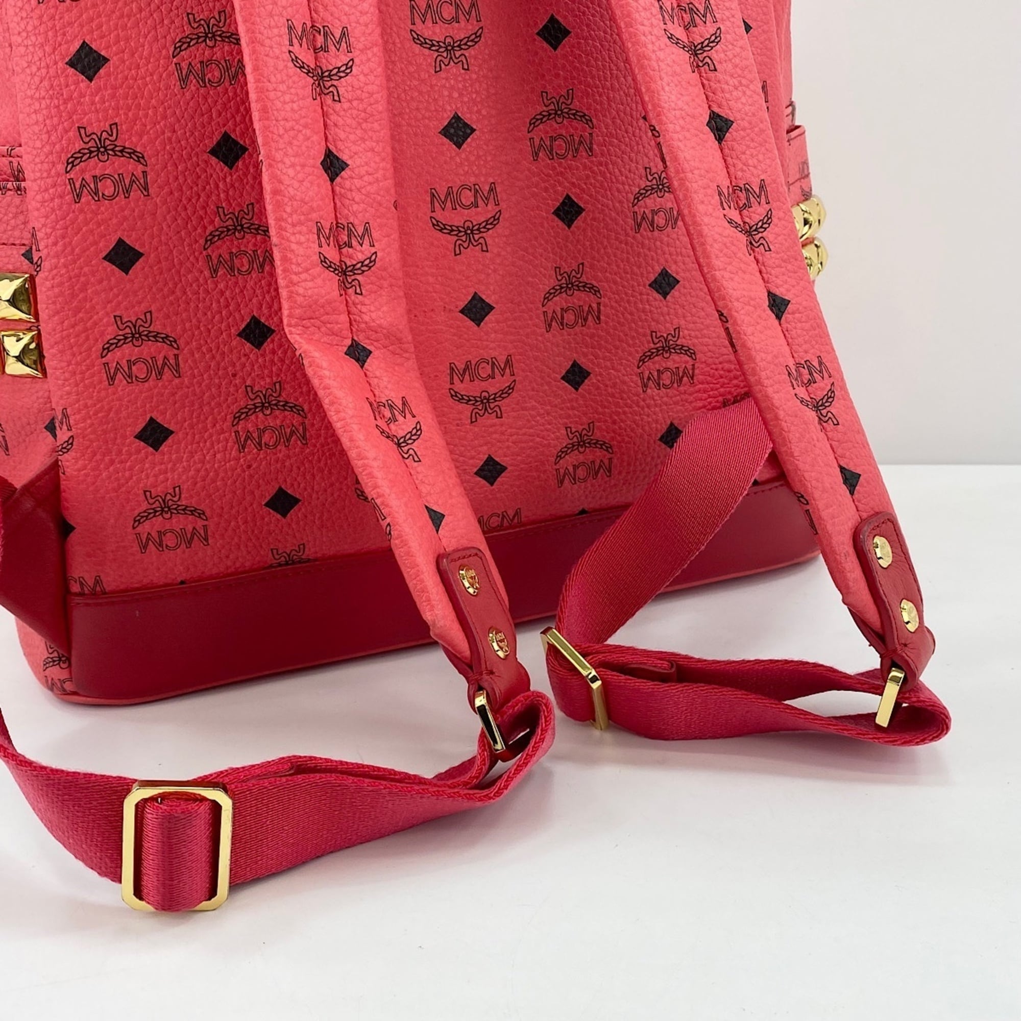 Mcm Pink Backpack (Pre-Owned)