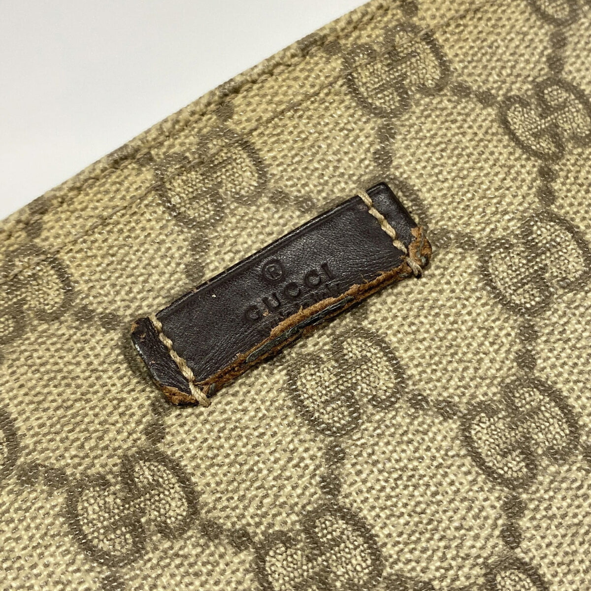 Gucci Brown Pvc Shoulder Bag (Pre-Owned)