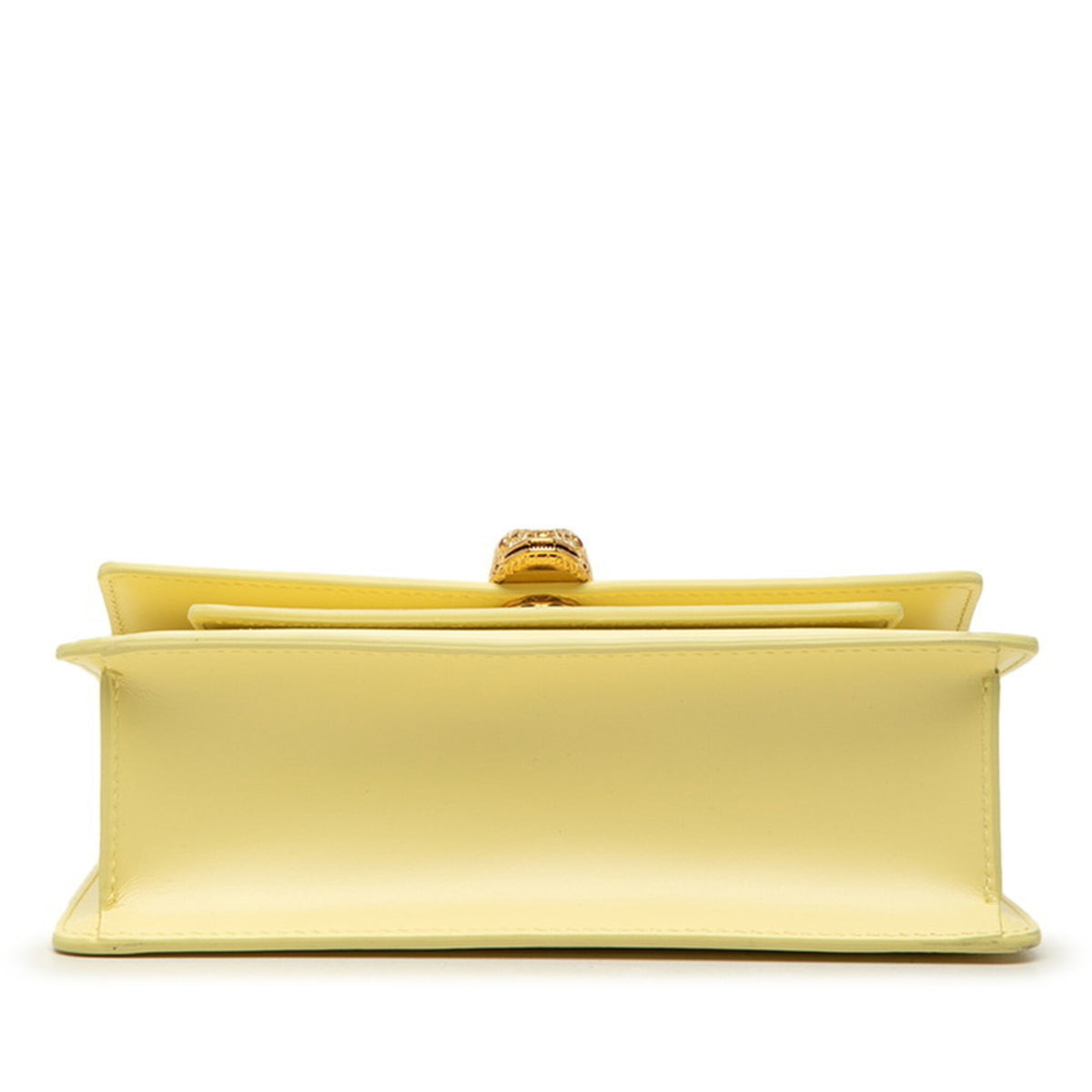 Bvlgari Yellow Leather Shoulder Bag (Pre-Owned)