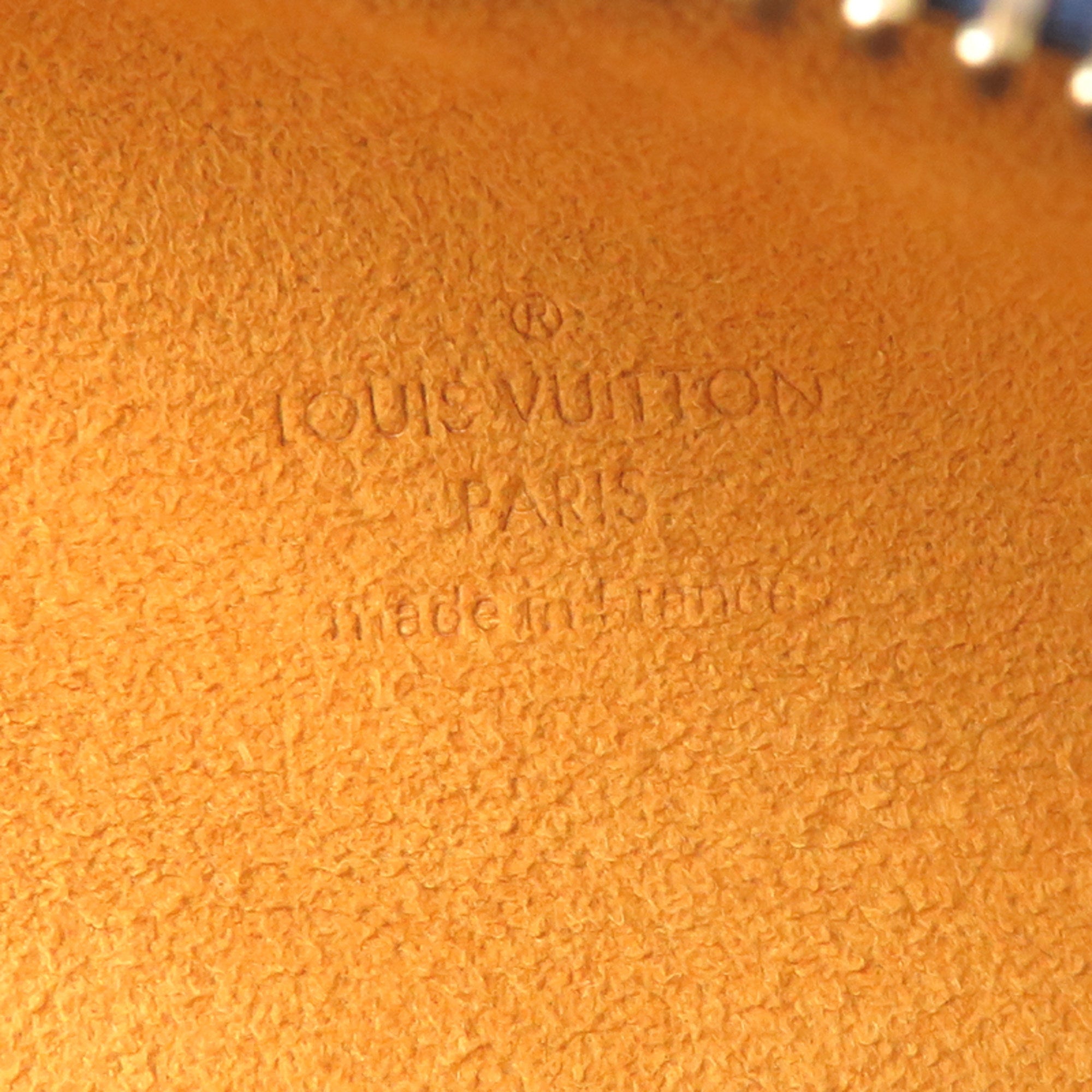 Louis Vuitton Blue Monogram Denim Shoulder Bag (Pre-Owned)