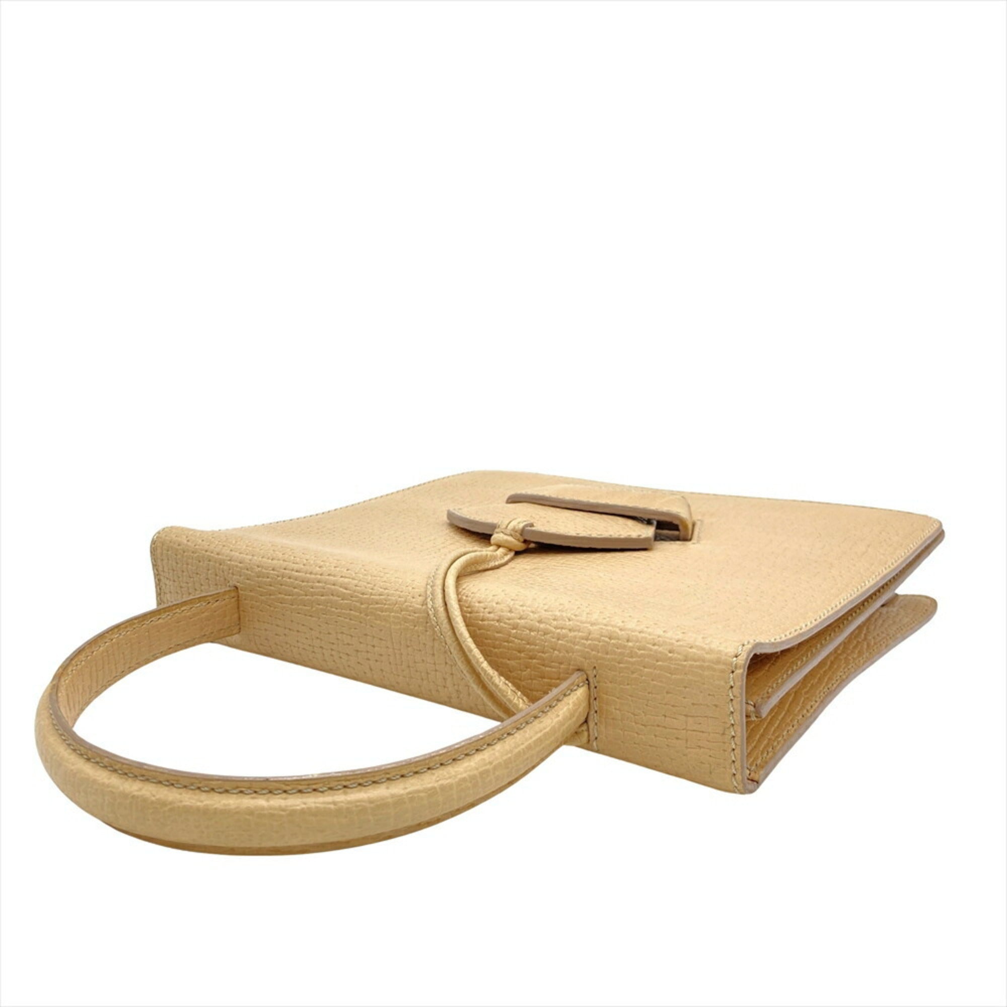 Loewe Beige Leather Handbag (Pre-Owned)