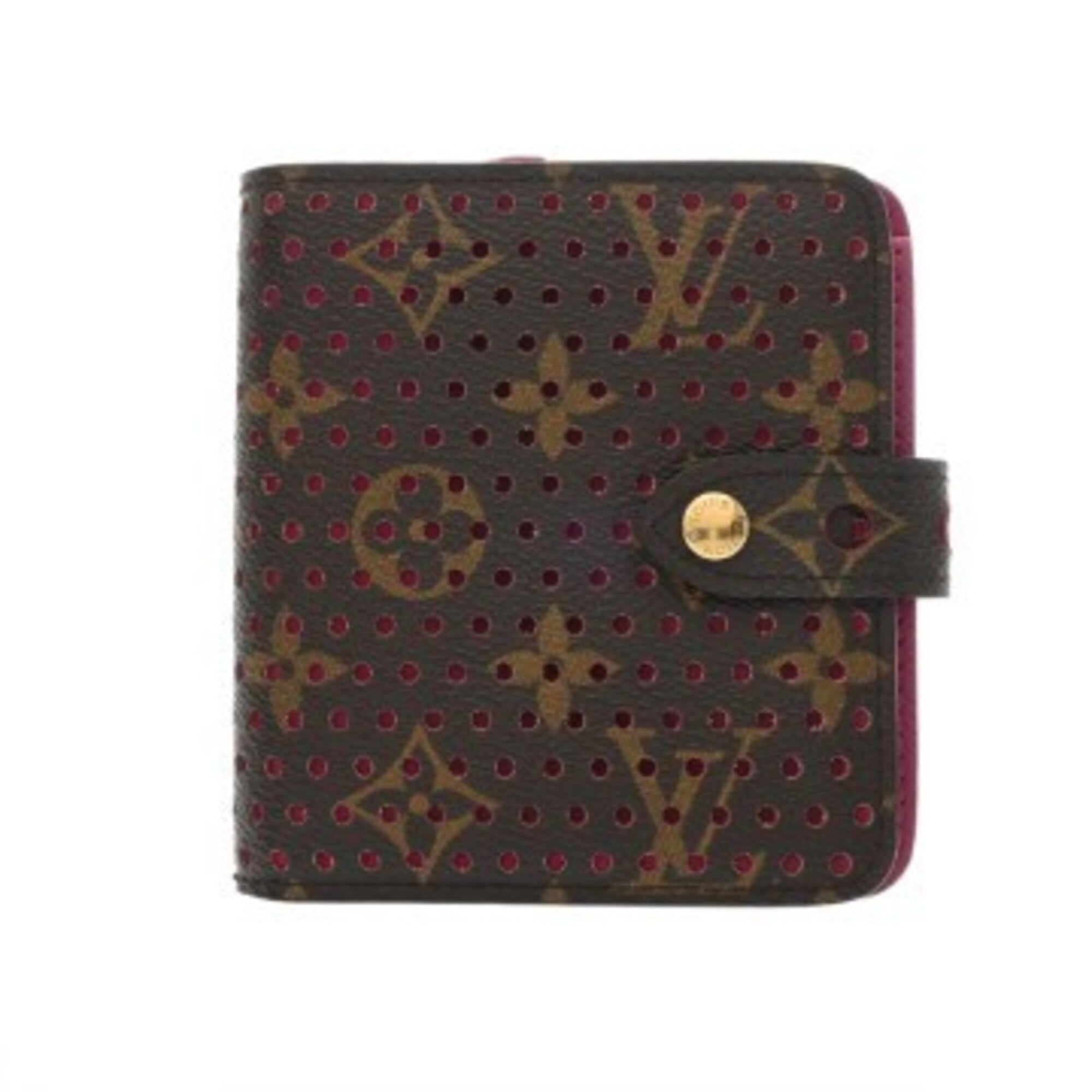 Louis Vuitton Fuchsia Monogram Wallet (Bi-Fold) (Pre-Owned)