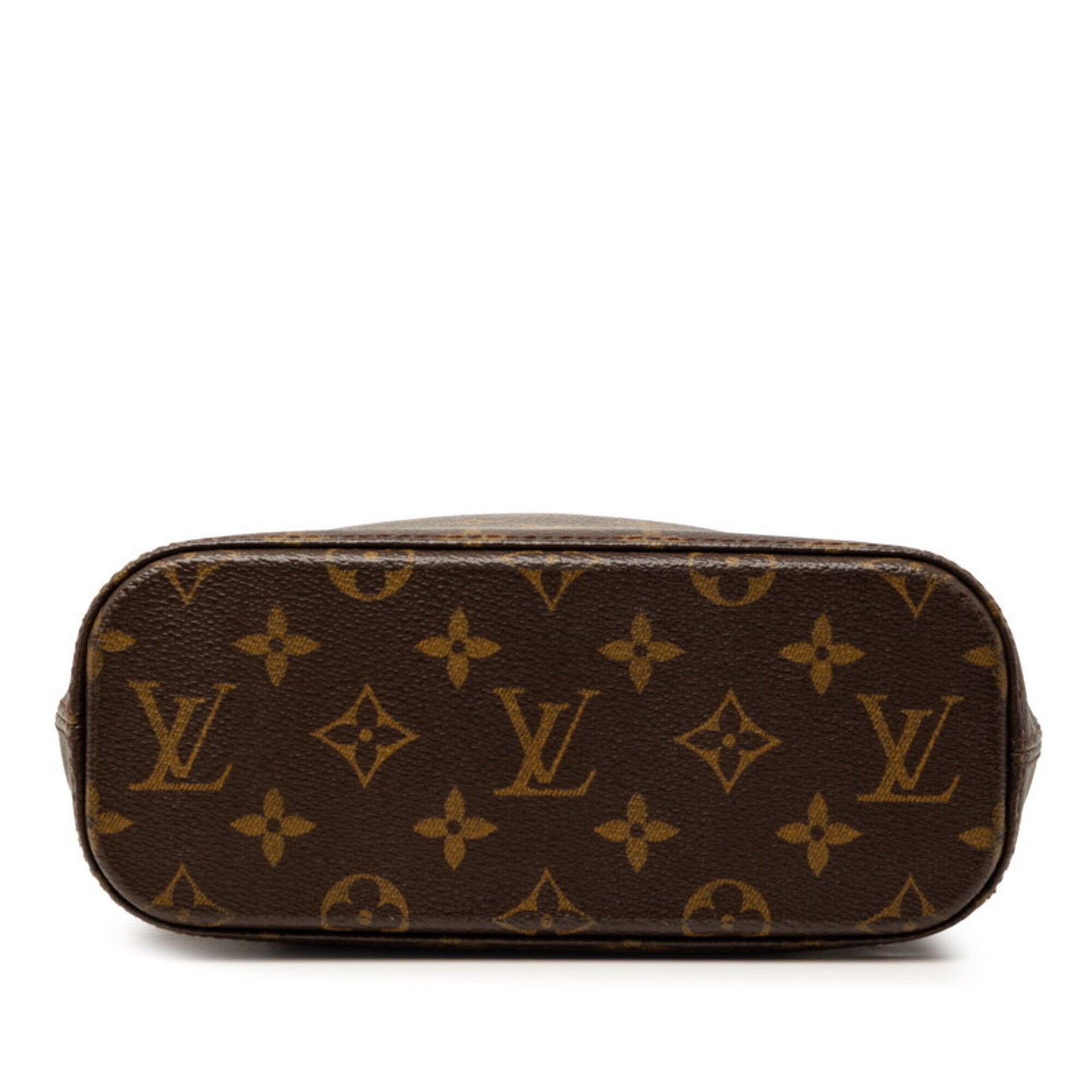 Louis Vuitton Brown Pvc Leather Handbag Tote Bag (Pre-Owned)