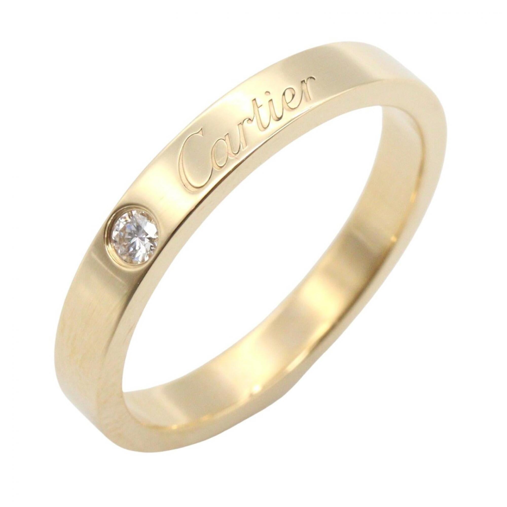 Cartier Gold Clear Yellow Gold (18K) Band Ring (Pre-Owned)
