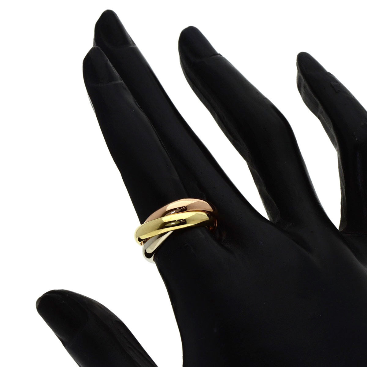 Cartier Yellow Gold (18K) Pink Gold (18K) White Gold (18K) Band Ring (Pre-Owned)