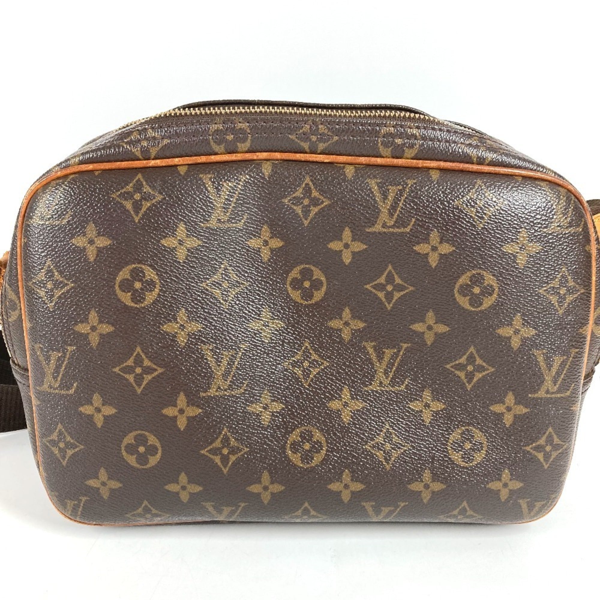 Louis Vuitton Brown Monogram Shoulder Bag (Pre-Owned)