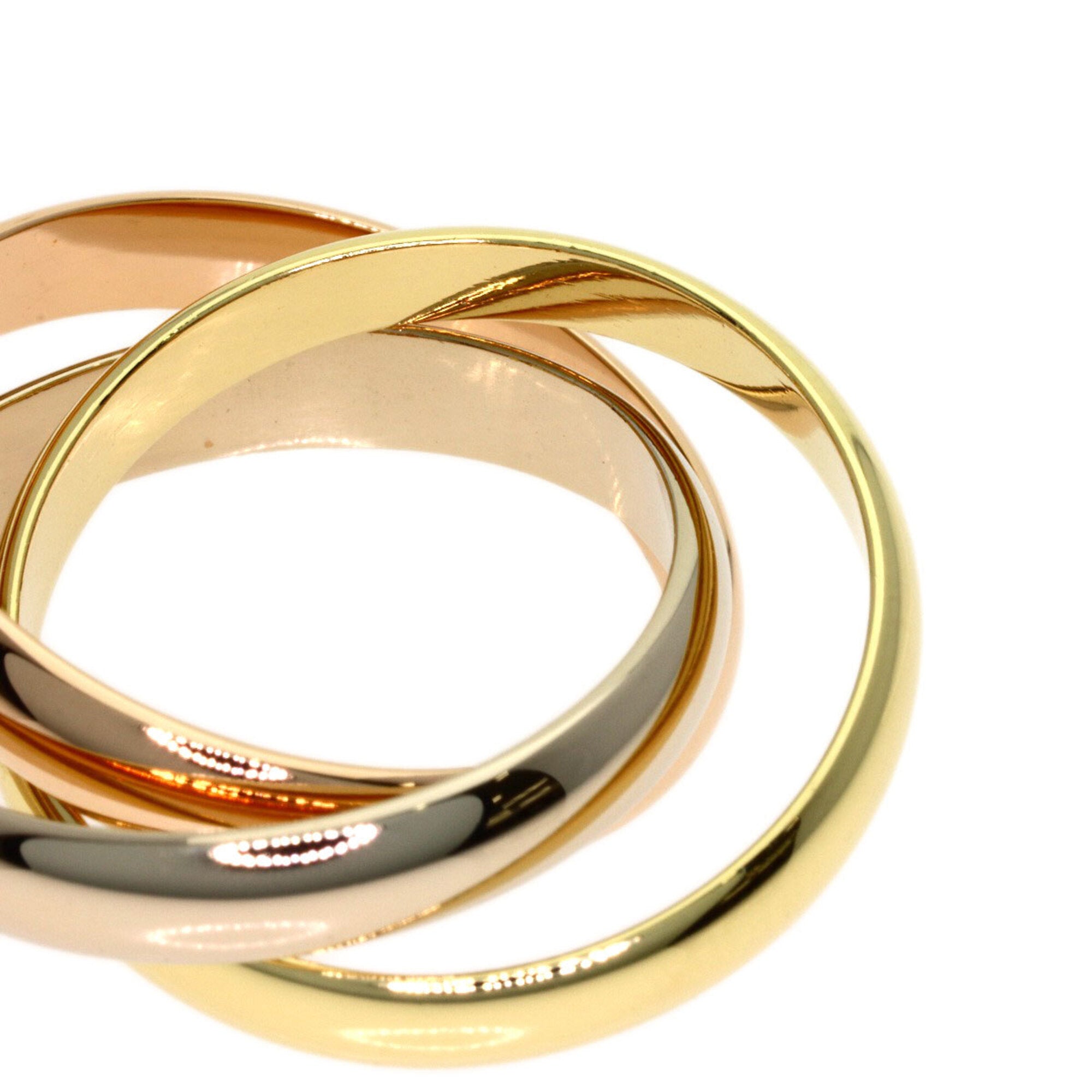 Cartier Yellow Gold (18K) Pink Gold (18K) White Gold (18K) Band Ring (Pre-Owned)