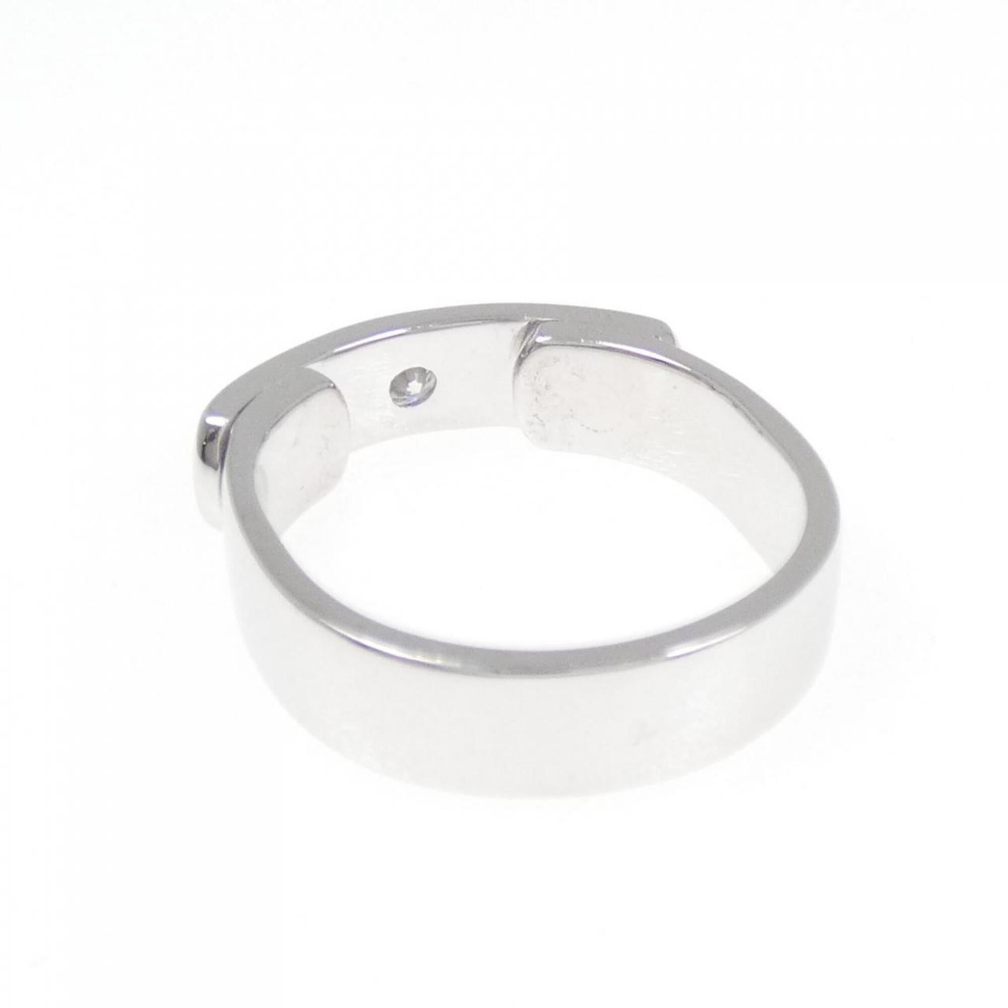 Hermes White Gold (18K) Band Ring (Pre-Owned)