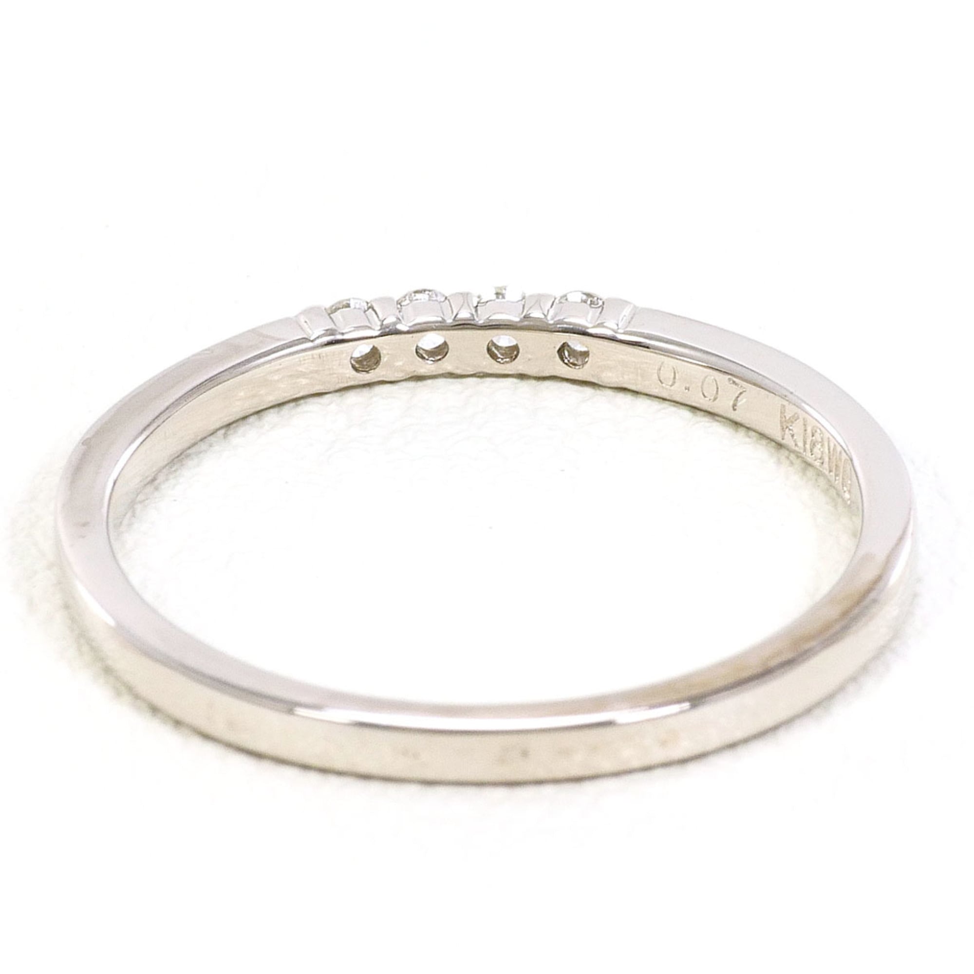 Unbranded White Gold White Gold (18K) Band Ring (Pre-Owned)