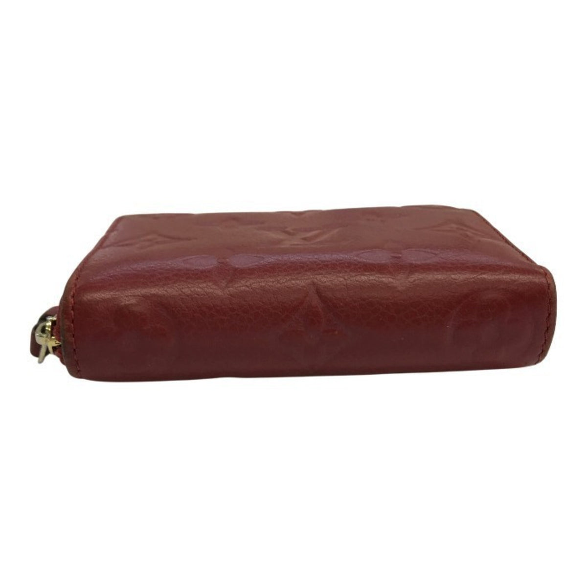 Louis Vuitton Monogram Empreinte Red Color Leather Coin Purse/Coin Case (Pre-Owned)