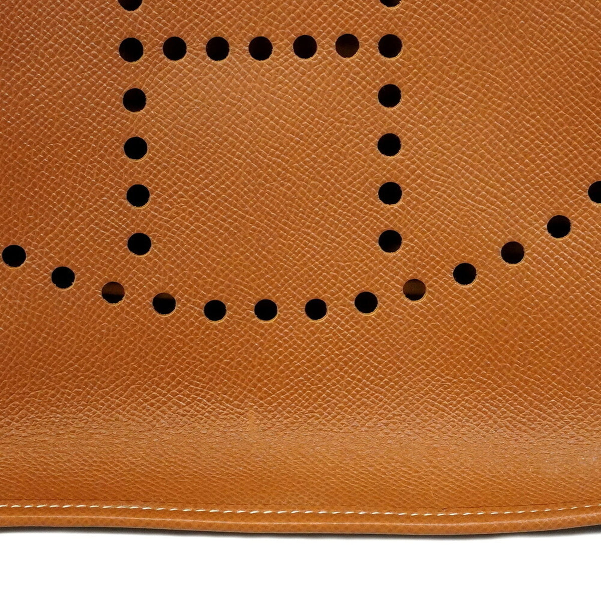 Hermes Gold Courchevel Leather Shoulder Bag (Pre-Owned)