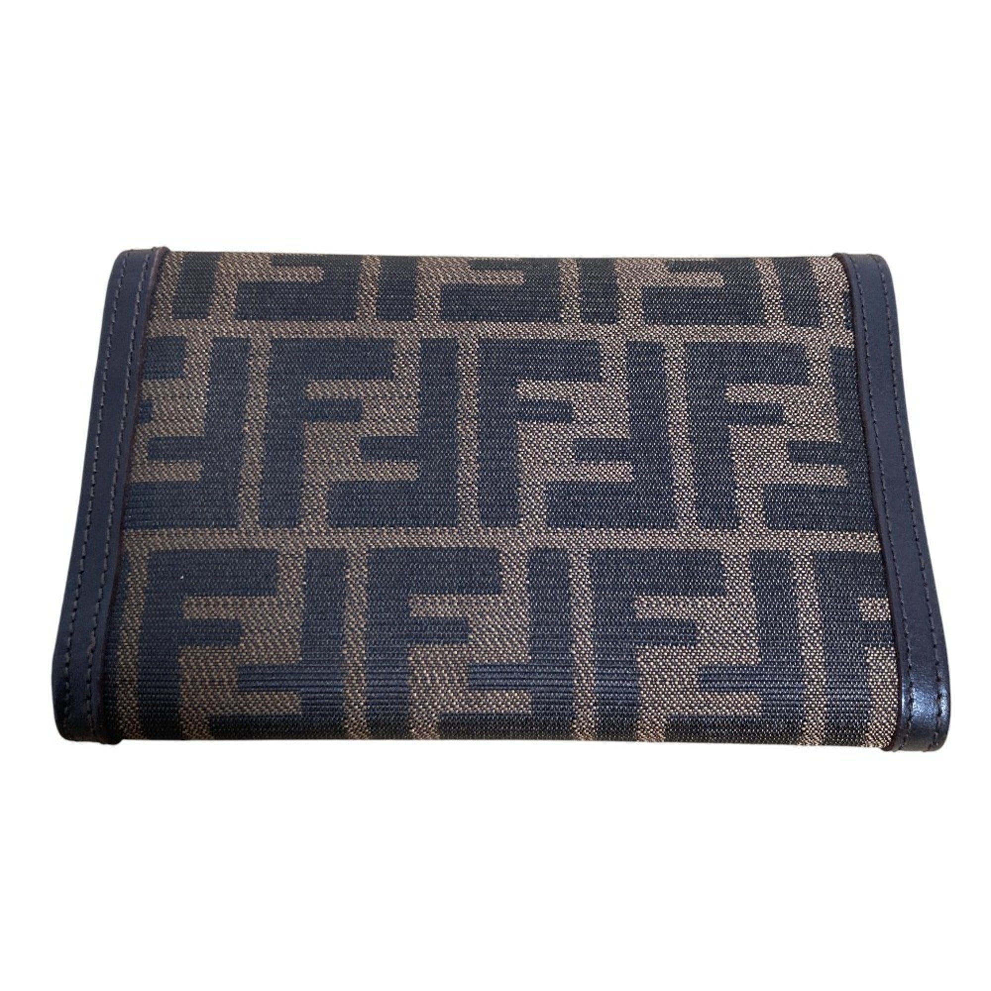 Fendi Brown Zucca Wallet (Tri-Fold) (Pre-Owned)