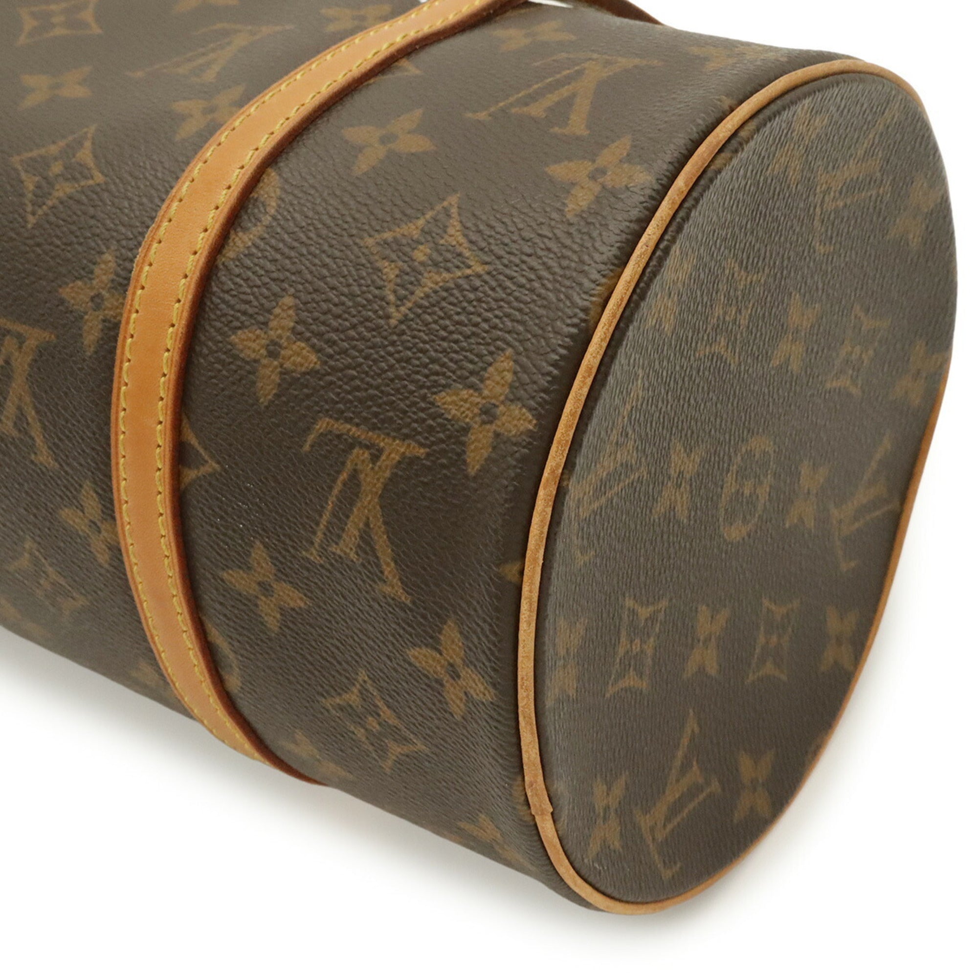 Louis Vuitton Brown Monogram Canvas Handbag (Pre-Owned)