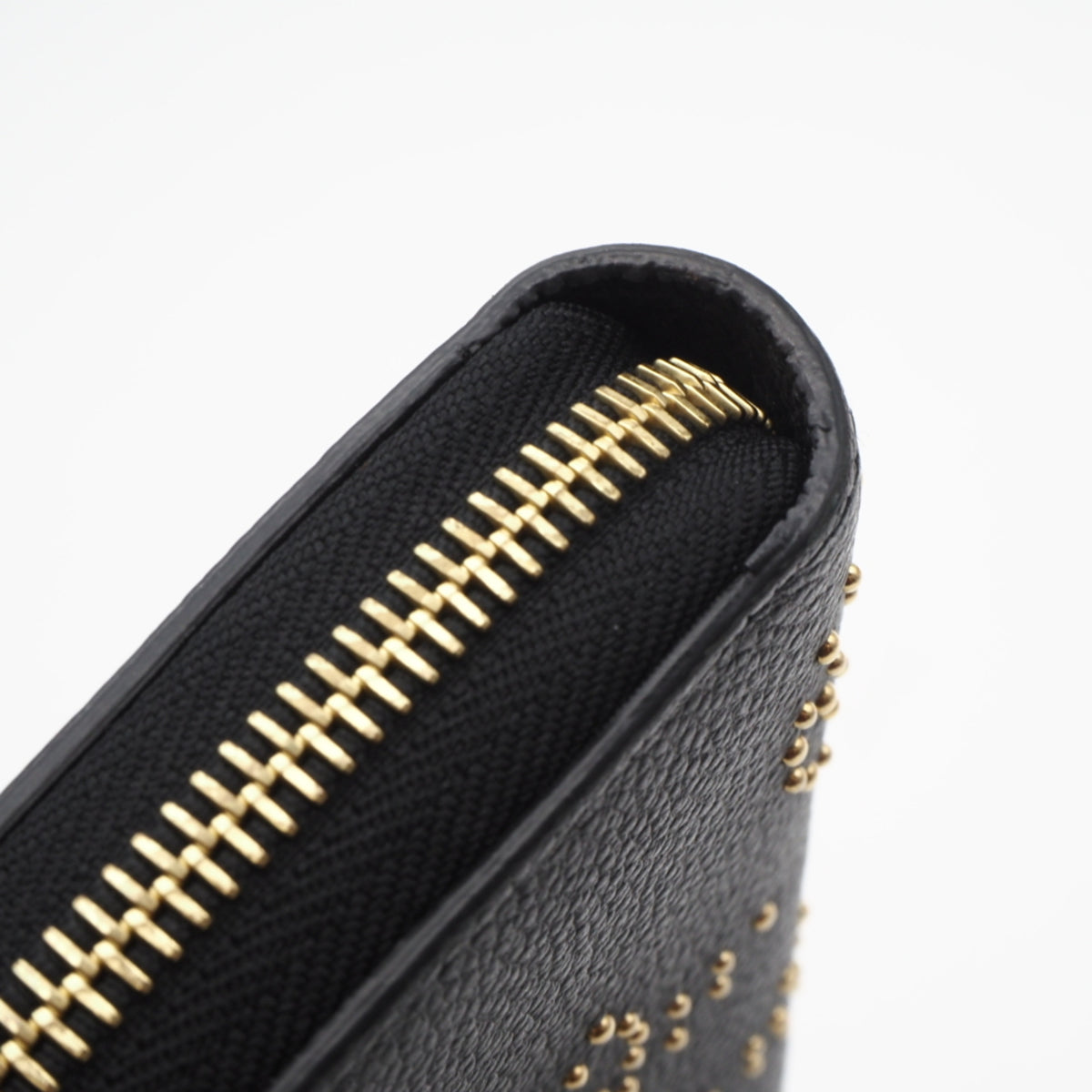 Louis Vuitton Monogram Empreinte Black Leather Long Wallet (Bi-Fold) (Pre-Owned)