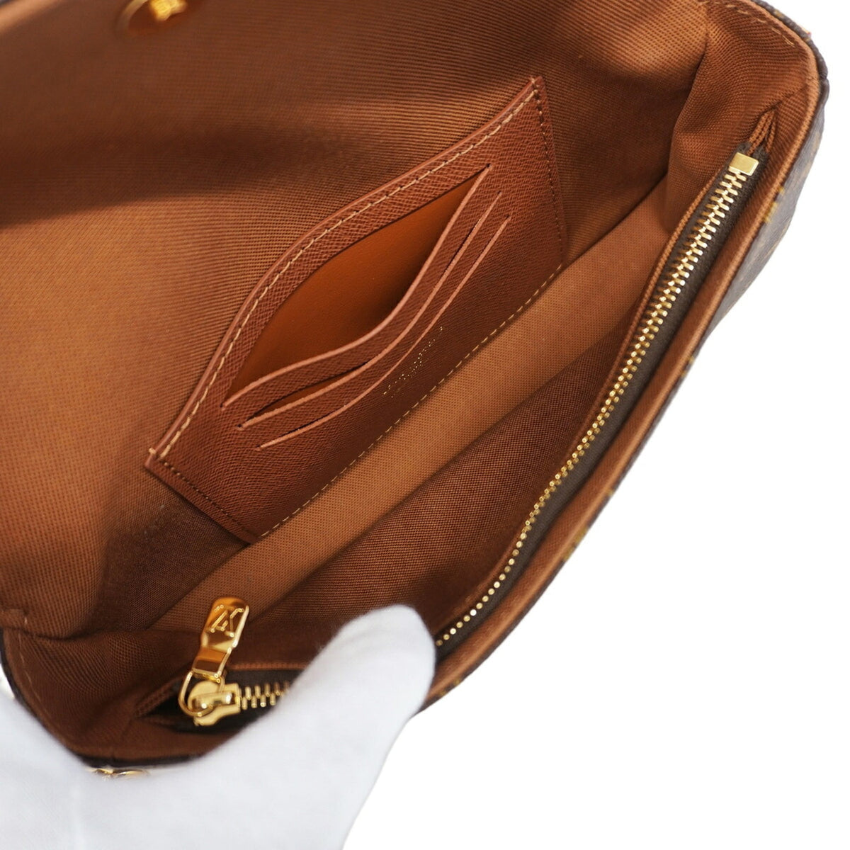 Louis Vuitton Brown Handbag (Pre-Owned)