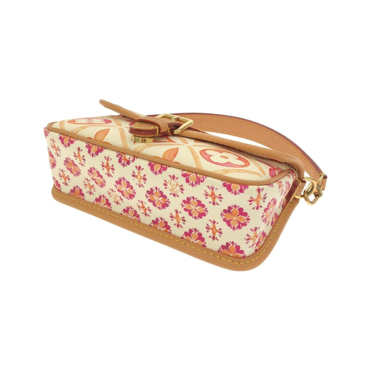 Louis Vuitton Corail Coated Canvas Handbag (Pre-Owned)