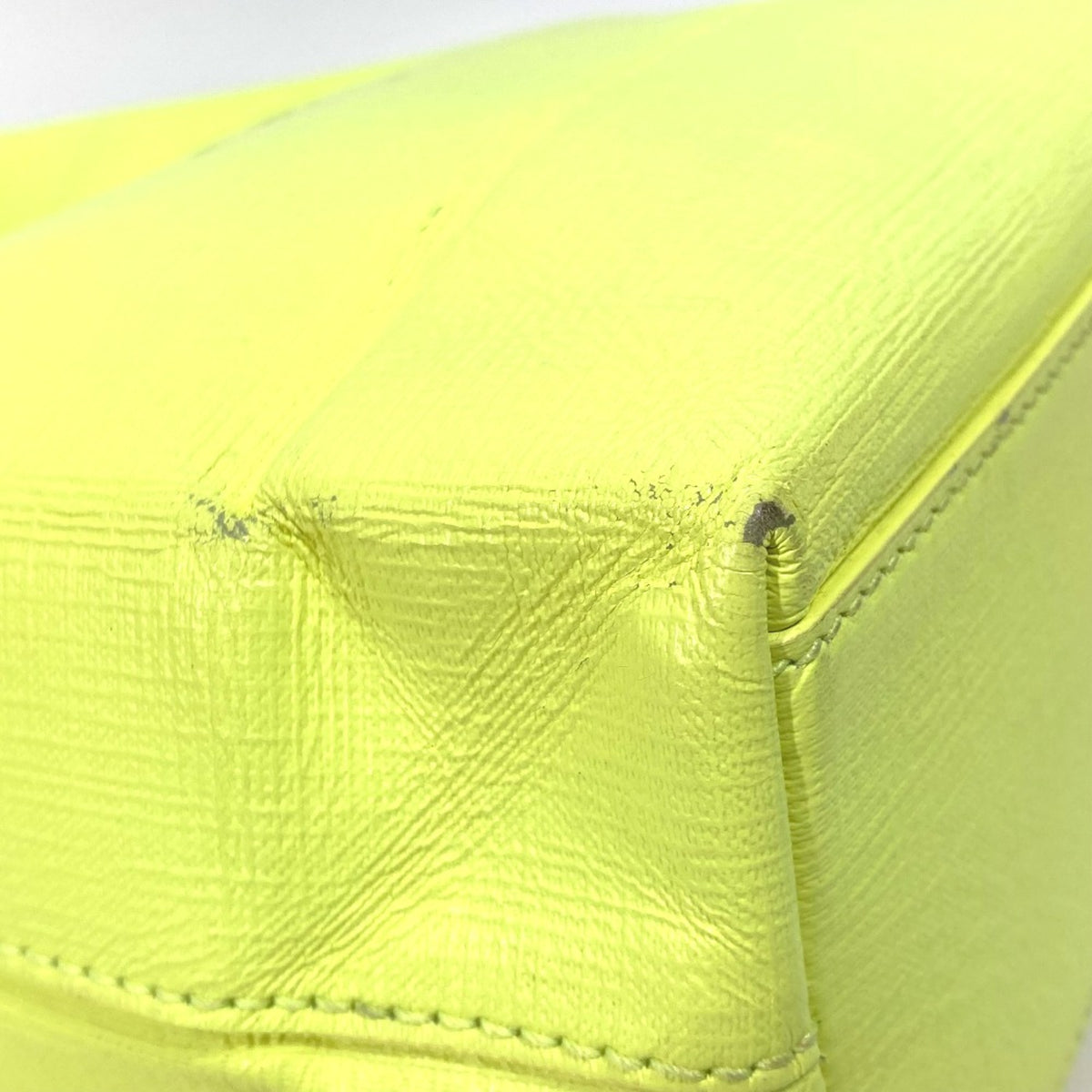 Balenciaga Yellow Leather Tote Bag (Pre-Owned)