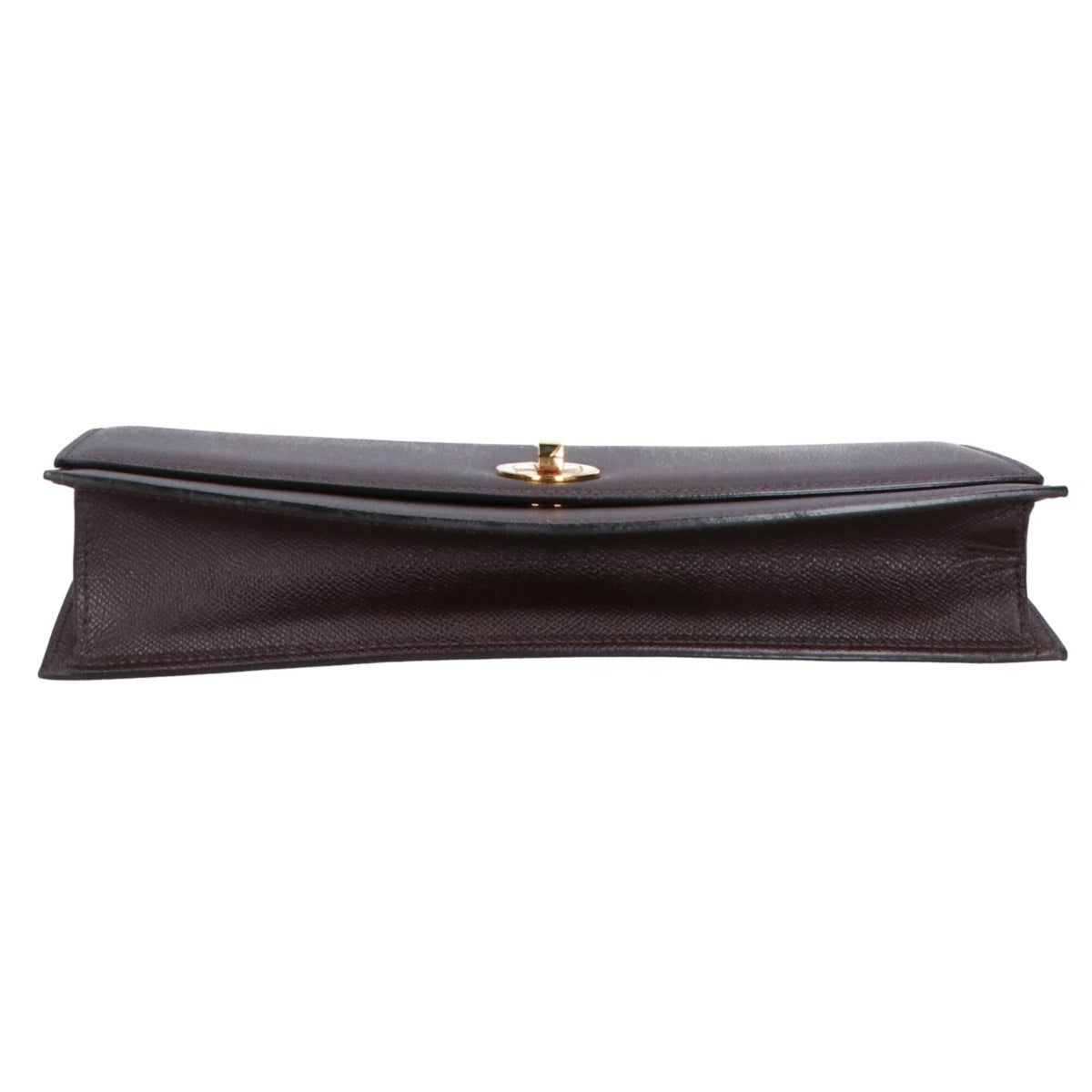 Bvlgari Dark Brown Leather Shoulder Bag (Pre-Owned)