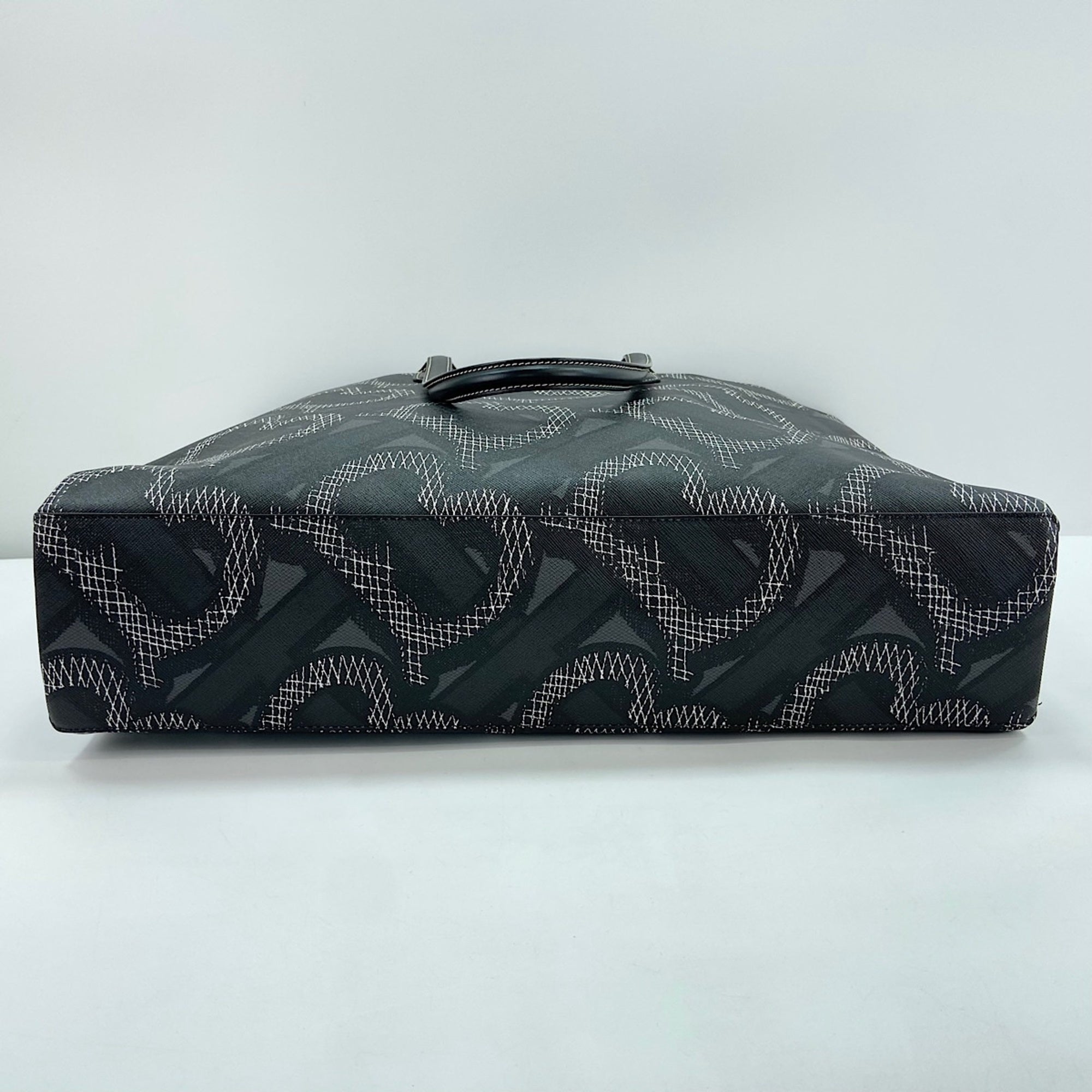Burberry Black Pvc Tote Bag (Pre-Owned)