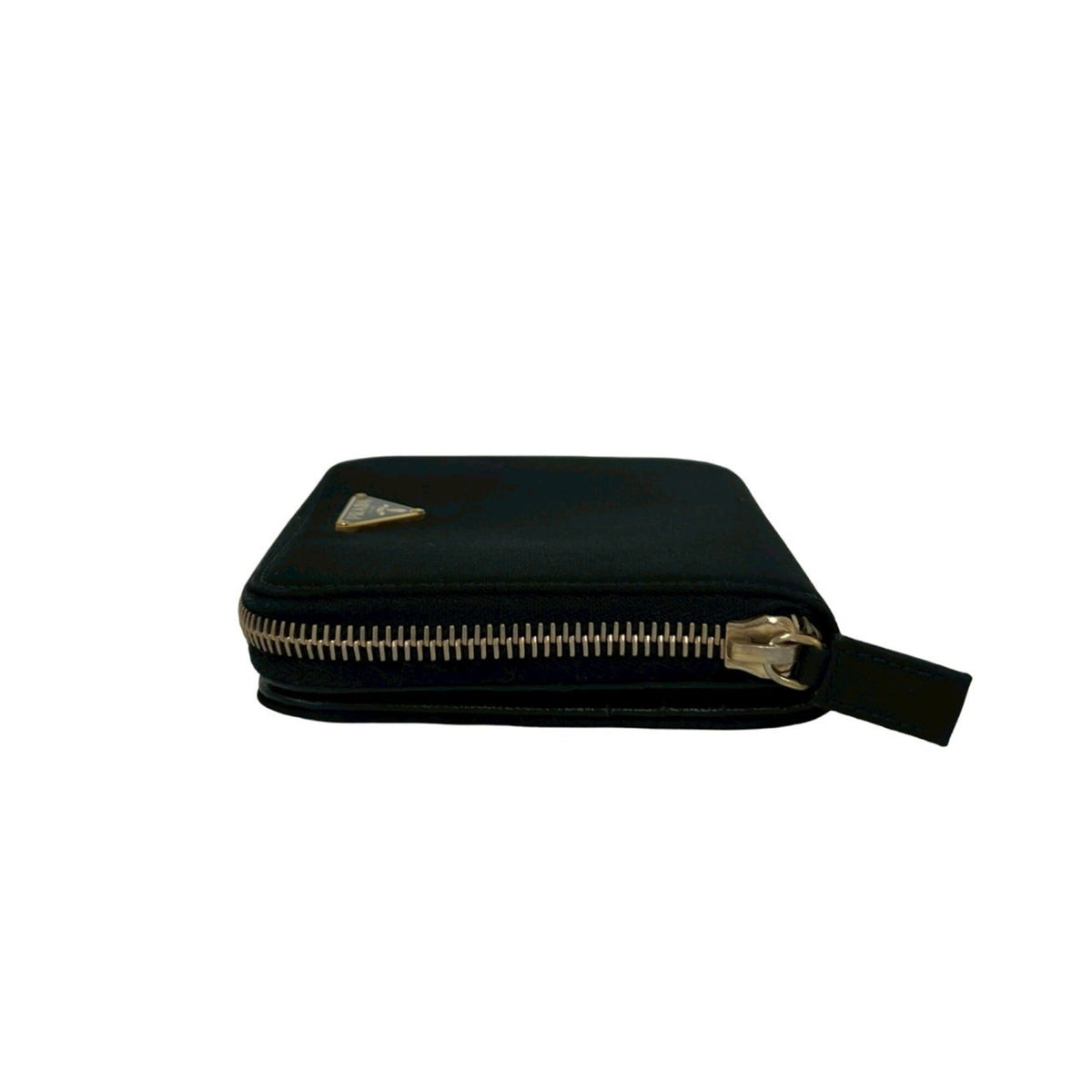 Prada Black Nylon Leather Wallet (Bi-Fold) (Pre-Owned)