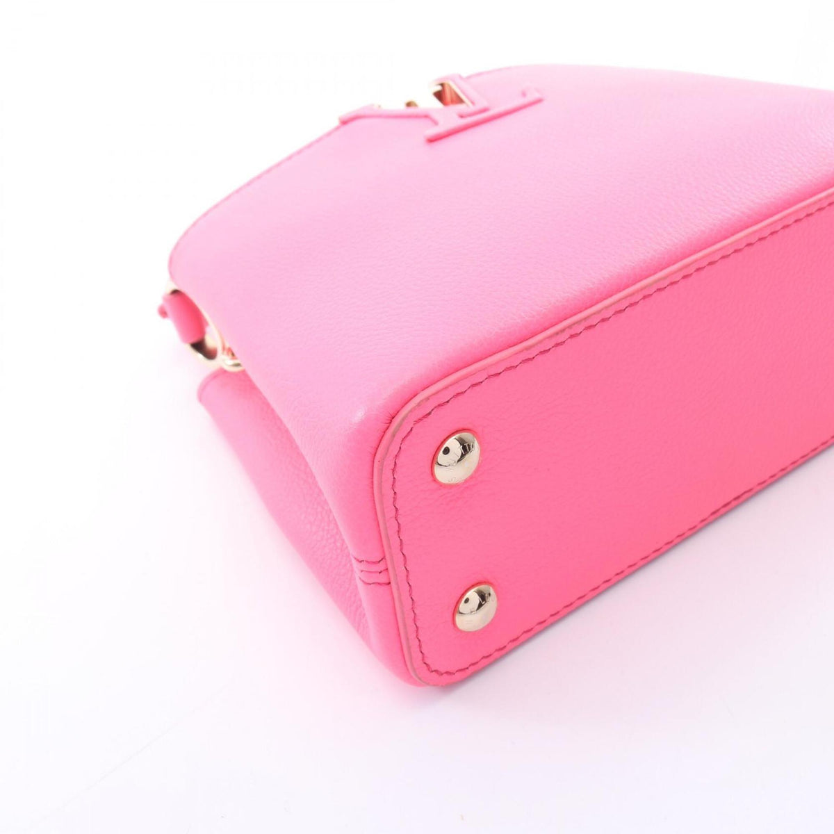 Louis Vuitton Pink Leather Handbag (Pre-Owned)