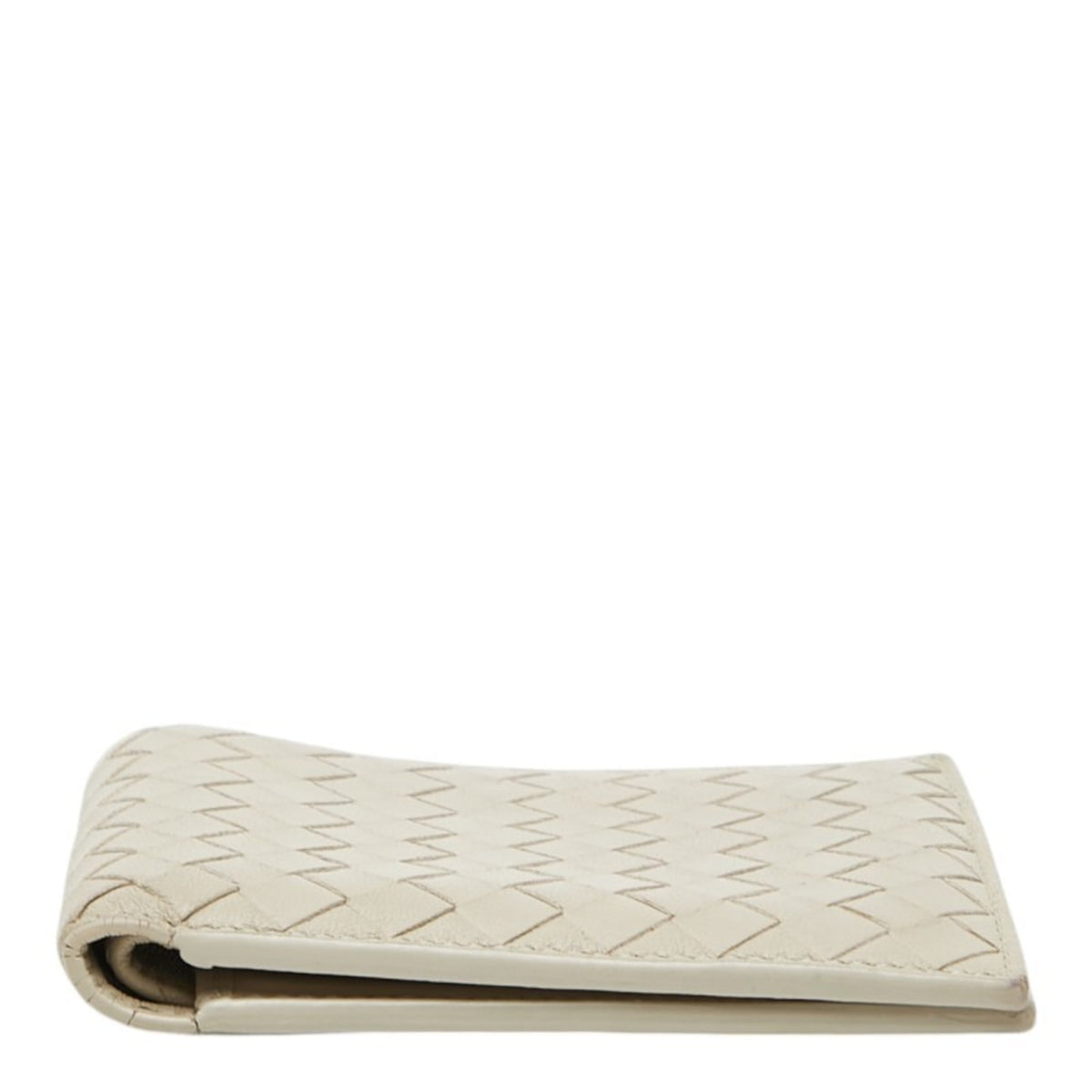 Bottega Veneta Beige Leather Wallet (Bi-Fold) (Pre-Owned)