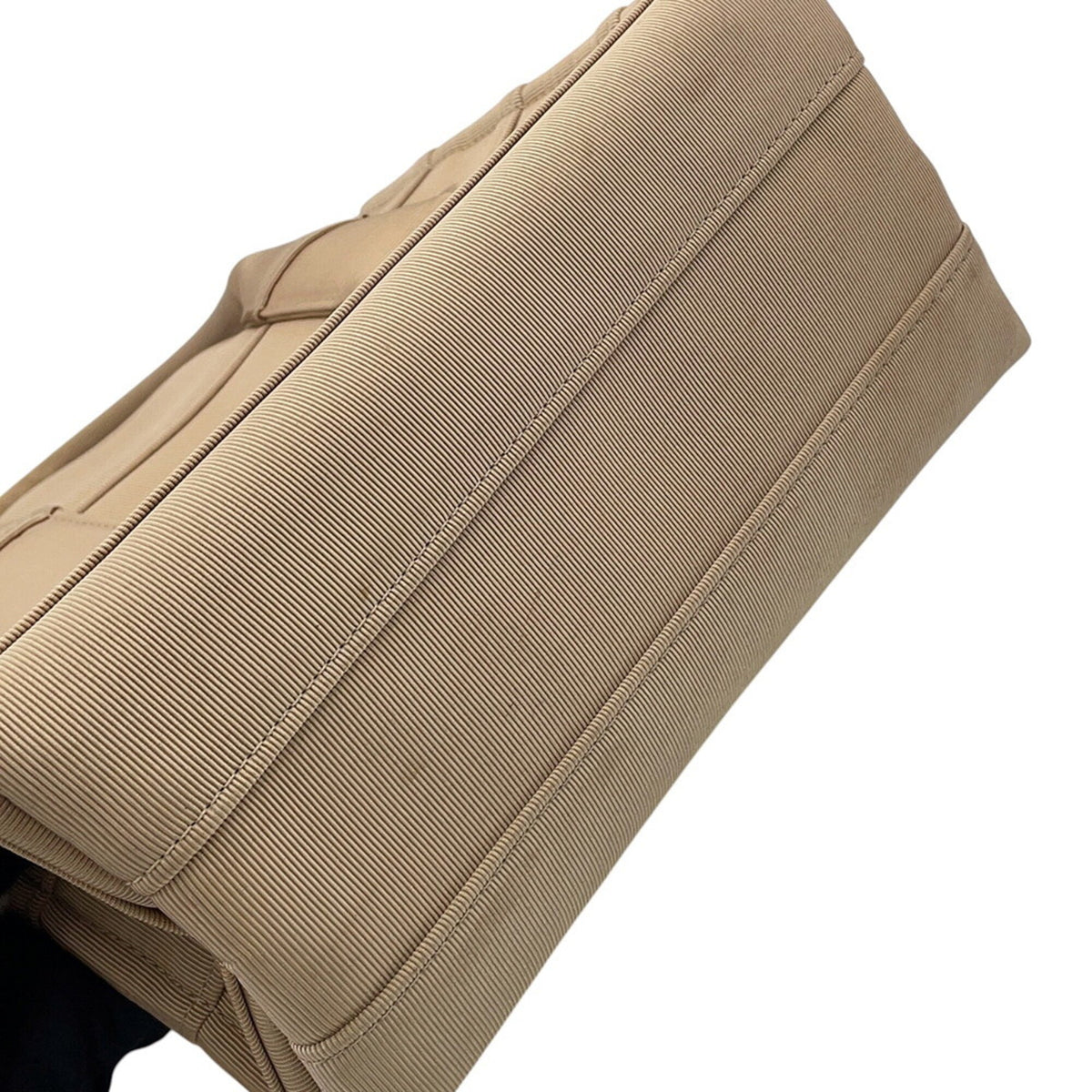Salvatore Ferragamo Beige Fabric Handbag Tote Bag (Pre-Owned)