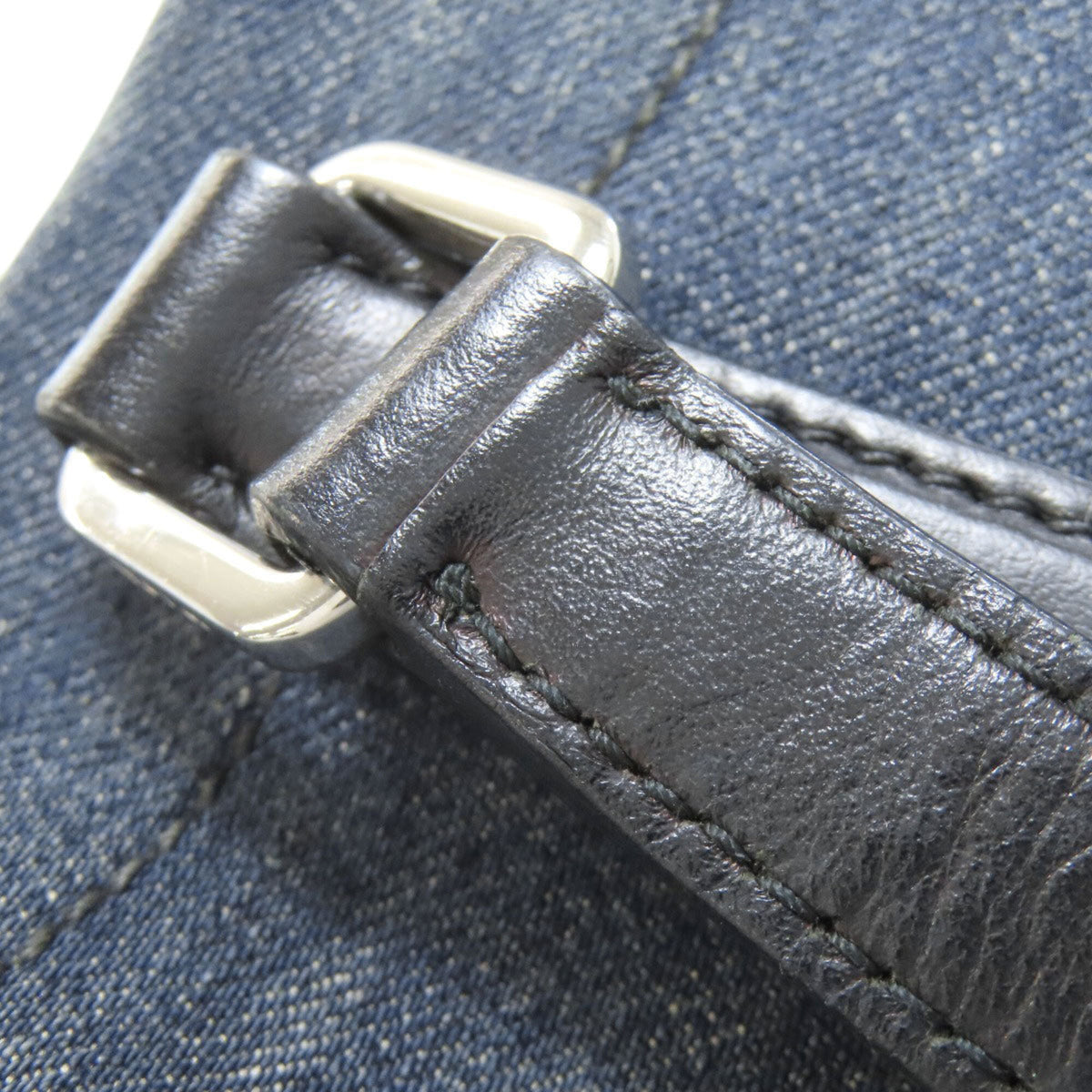 Prada Blue Denim Tote Bag (Pre-Owned)