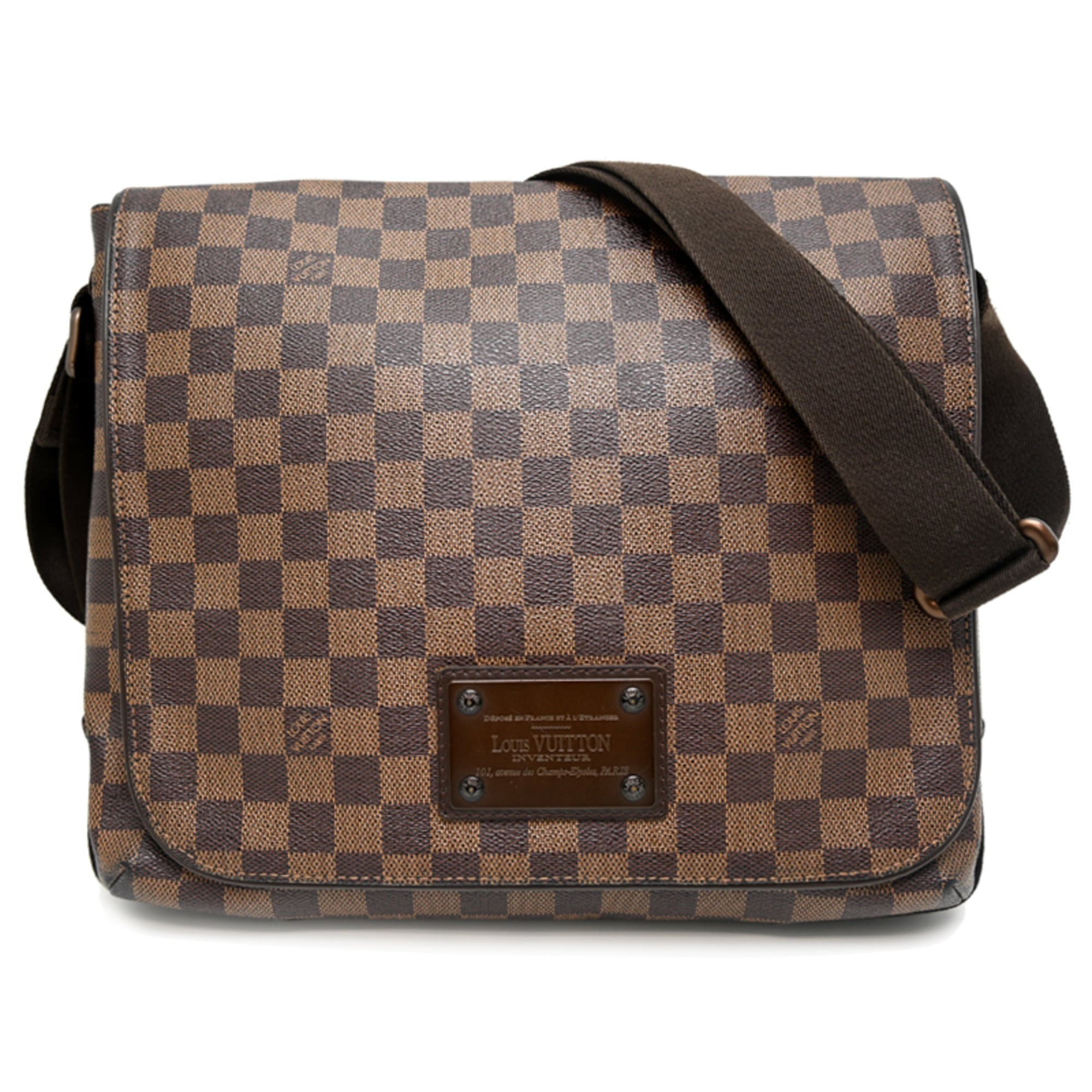 Louis Vuitton Brown Damier Canvas Shoulder Bag (Pre-Owned)
